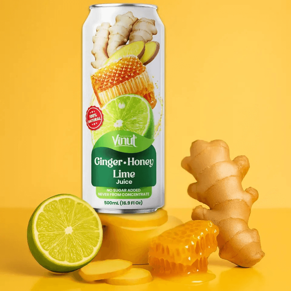 Vinut Juice Honey Ginger Lime 🍋‍🟩