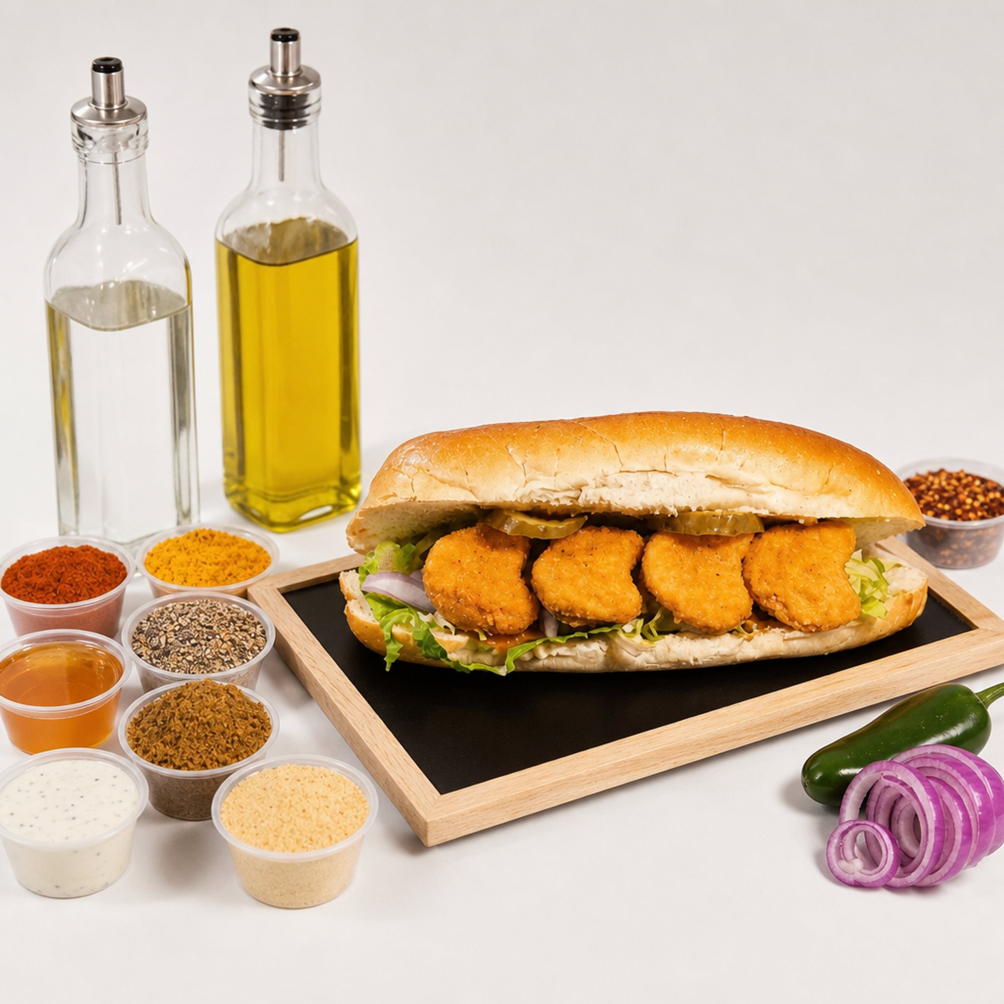 Hoagie with Nuggets