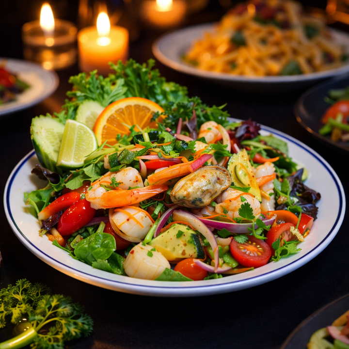 Ocean4 🌶️ (seafood salad)