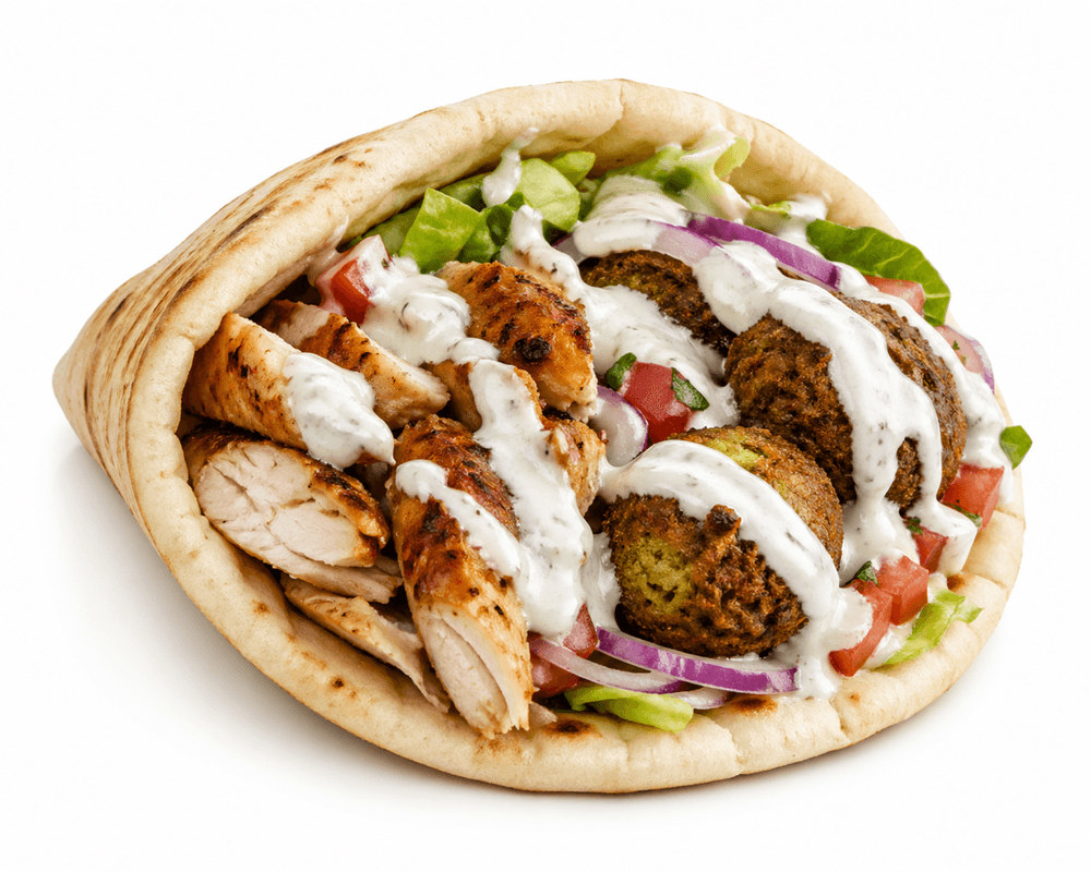 Chicken & Falafel Gyro