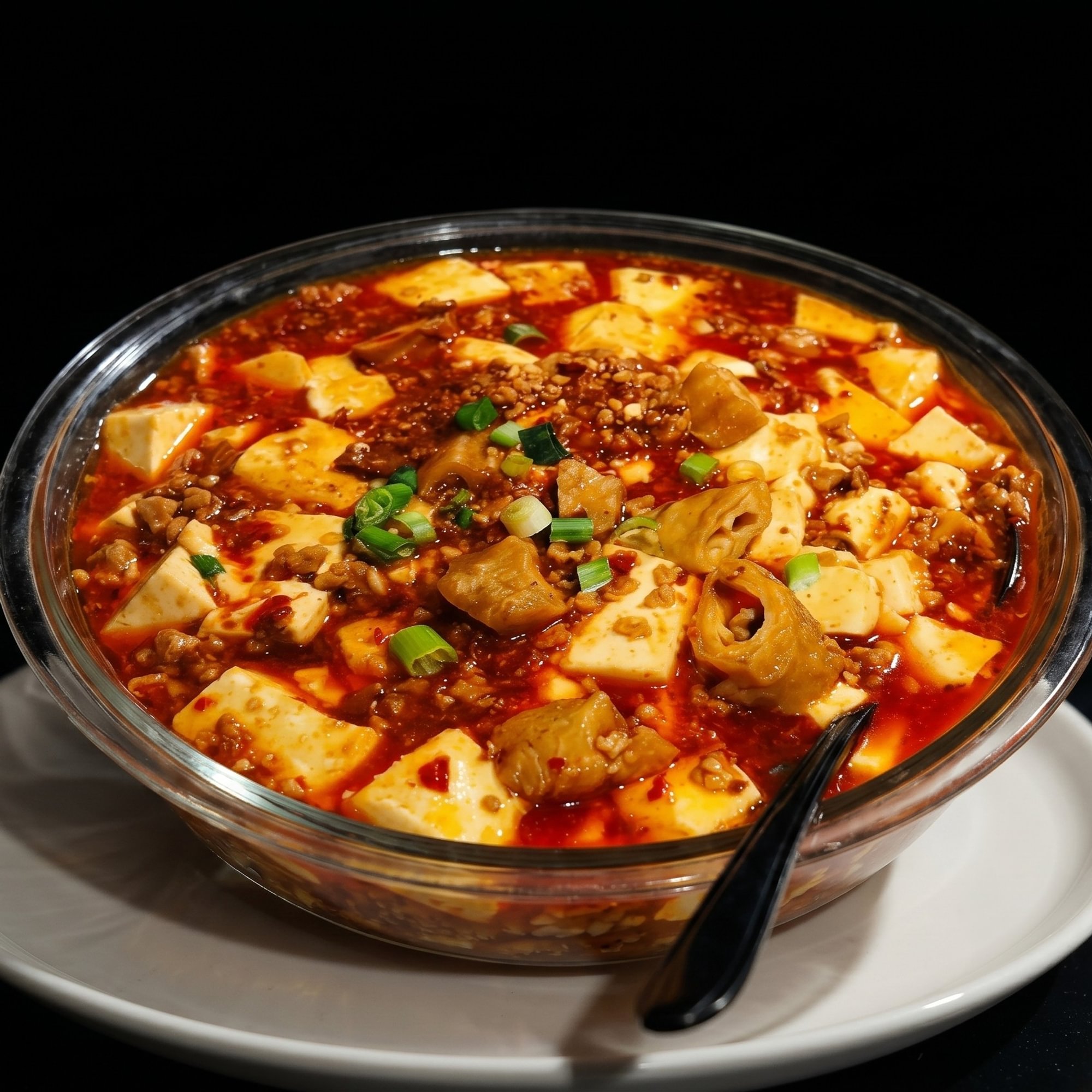Spicy Tofu & Intestine 麻婆肥肠