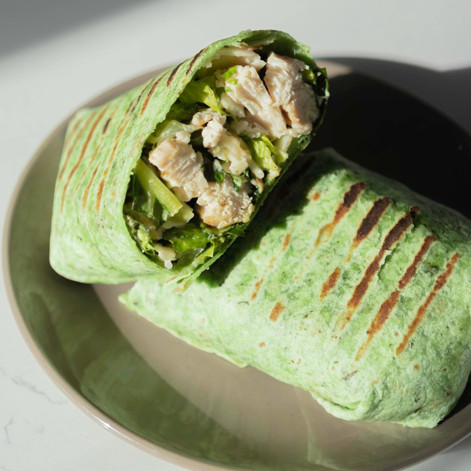Chicken Caesar Wrap Sandwich