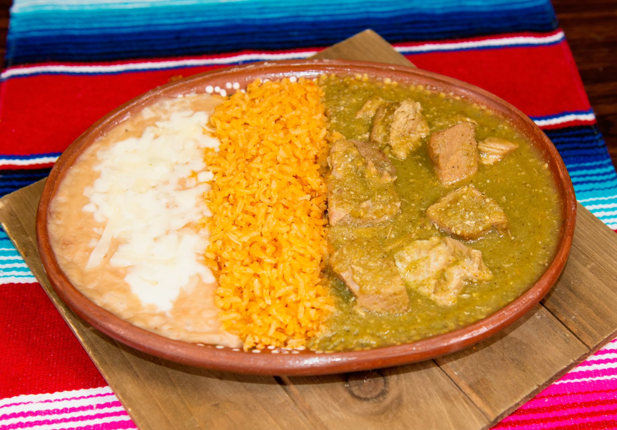 Chile Verde Plate