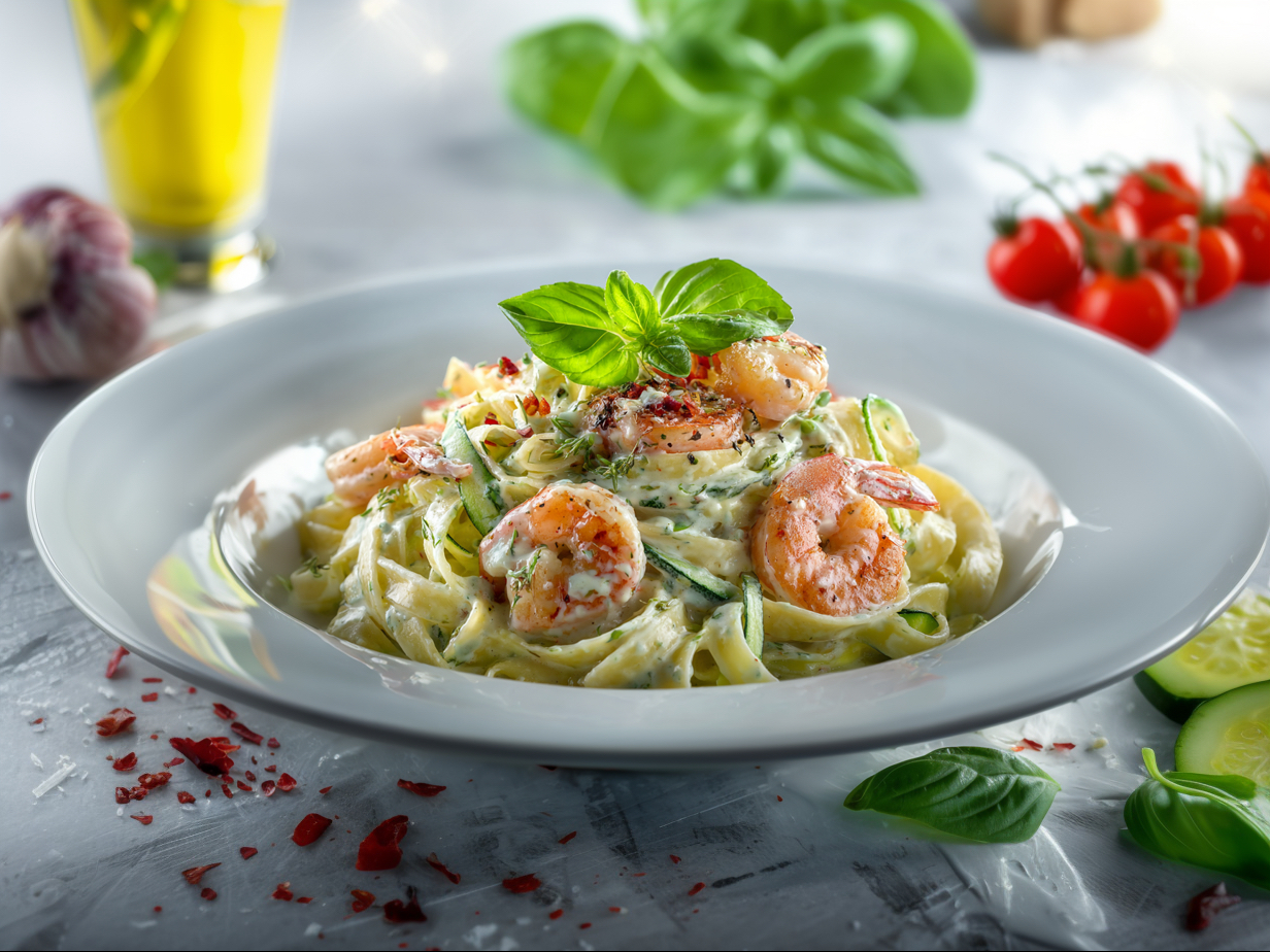 Fettuccine Shrimp