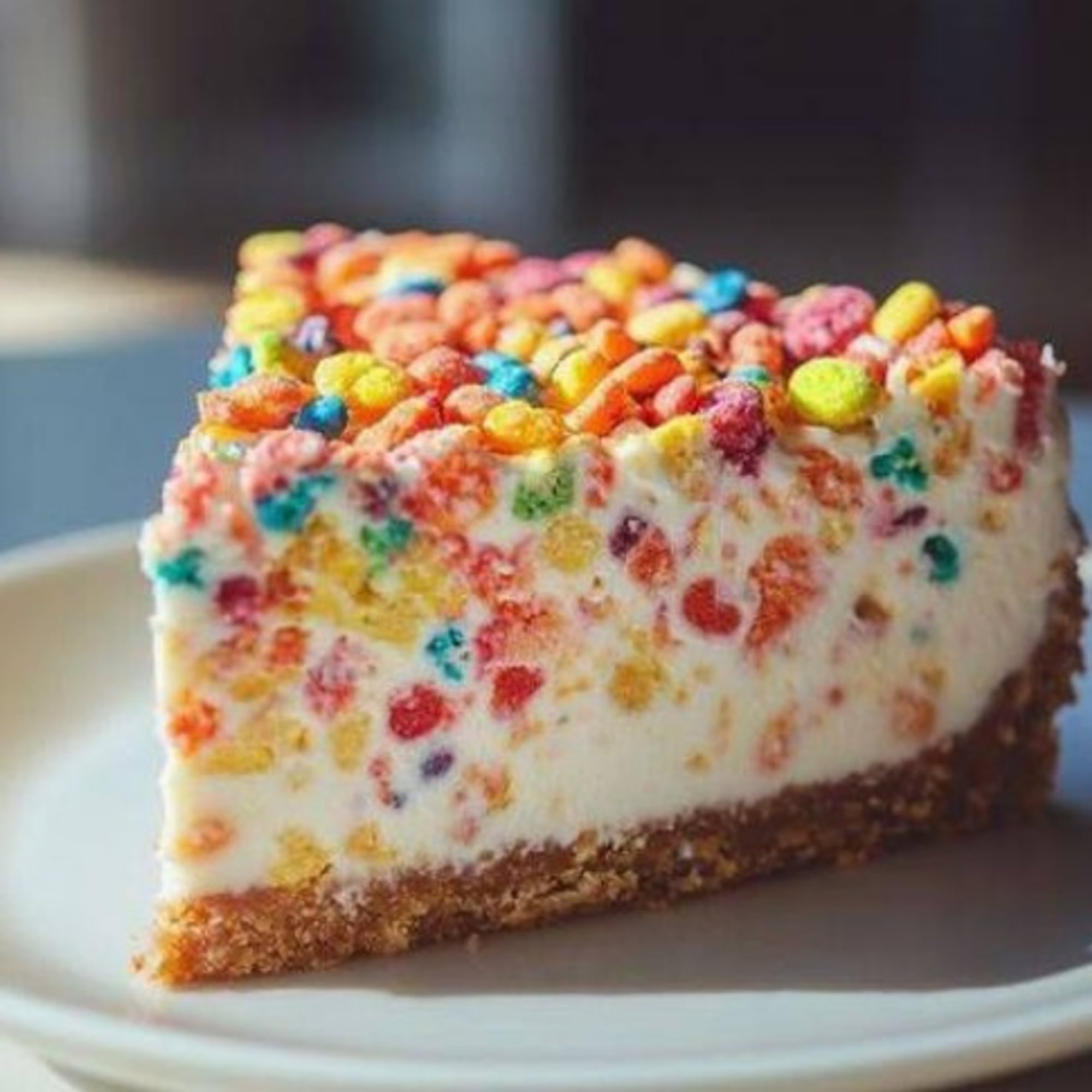 Fruity Pebbles Cheesecake