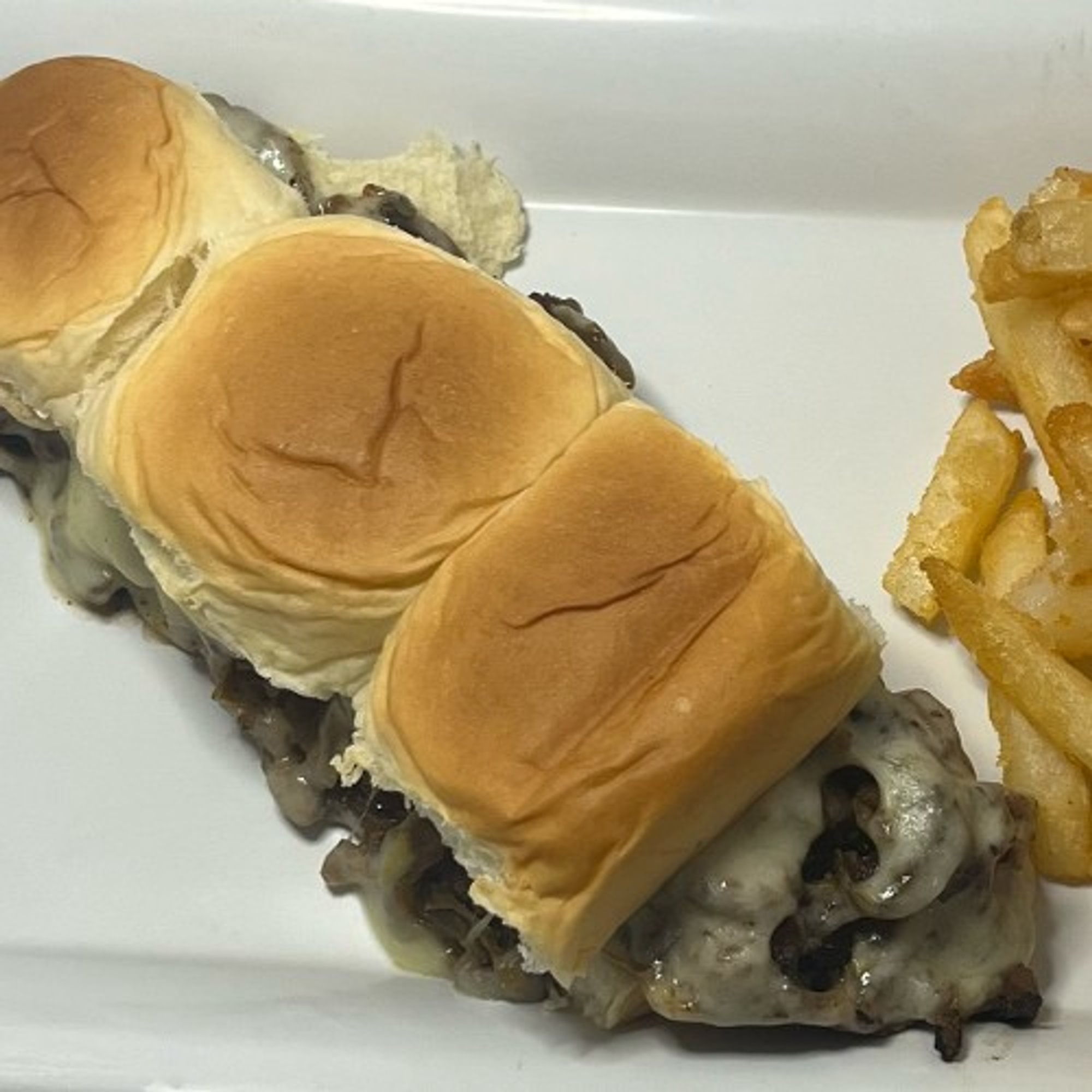 Philly Cheesesteak Sliders
