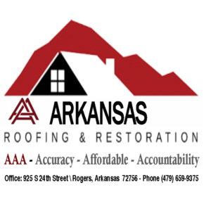 AAA Arkansas Roofing &amp; Restoration Logo