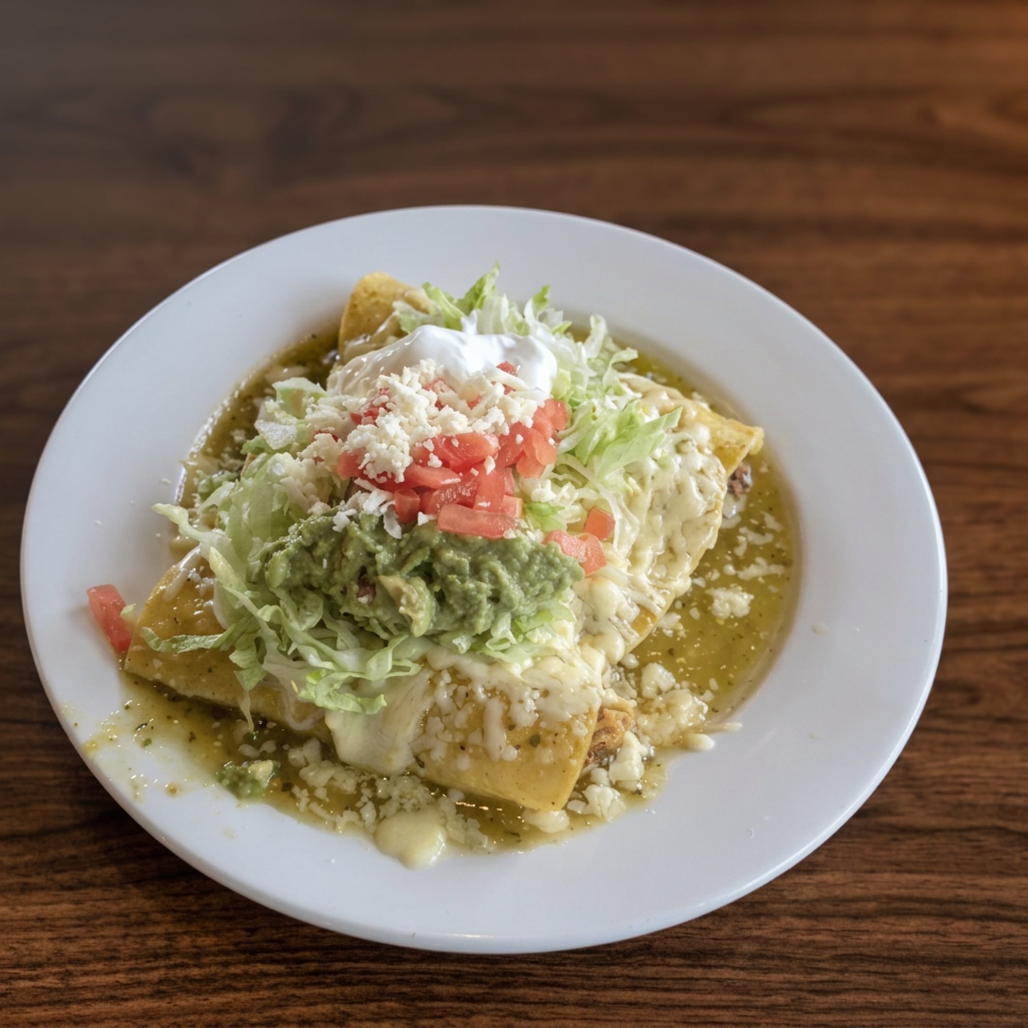 Enchiladas Verdes