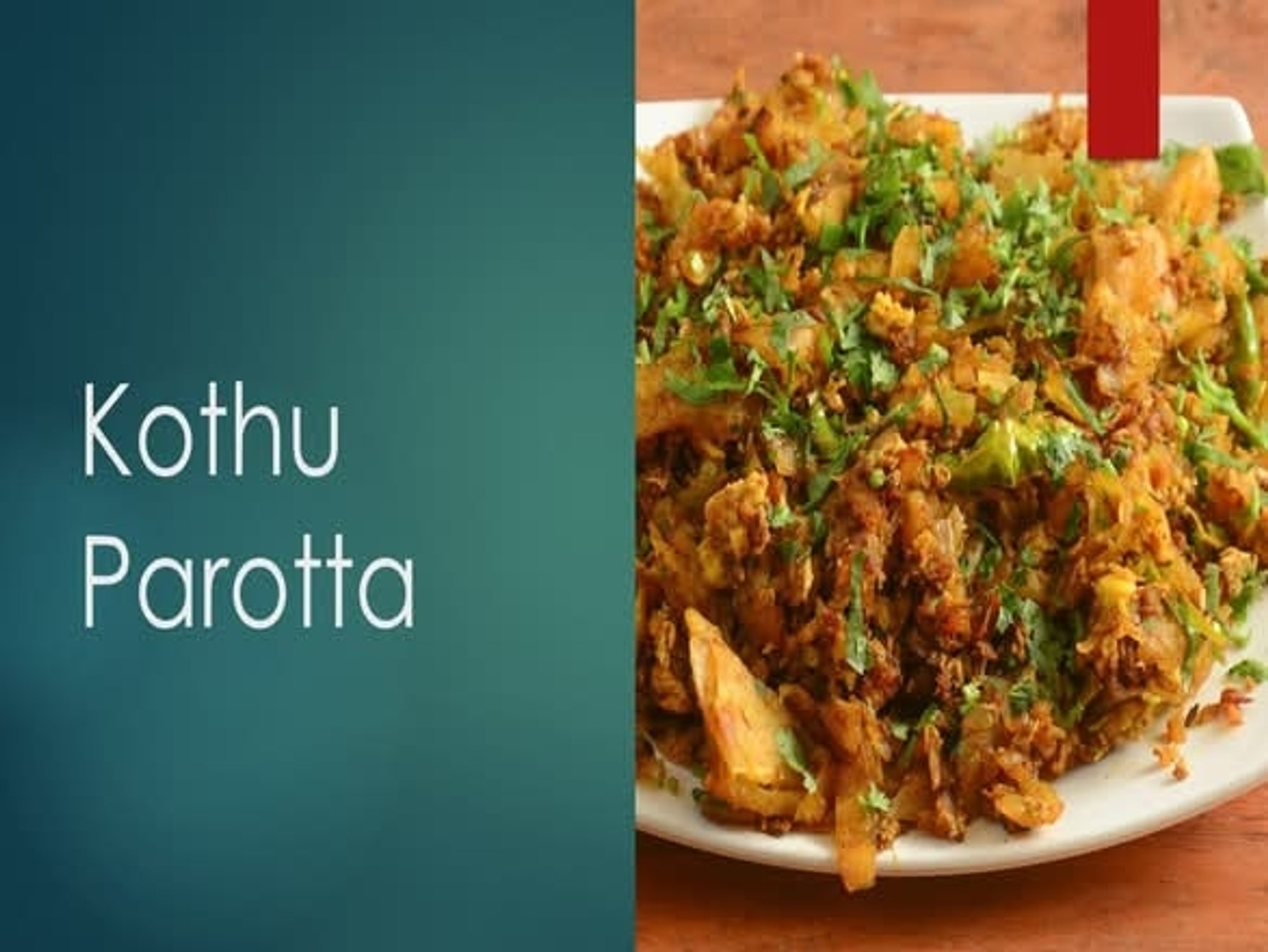 Chicken Kothu Parotta