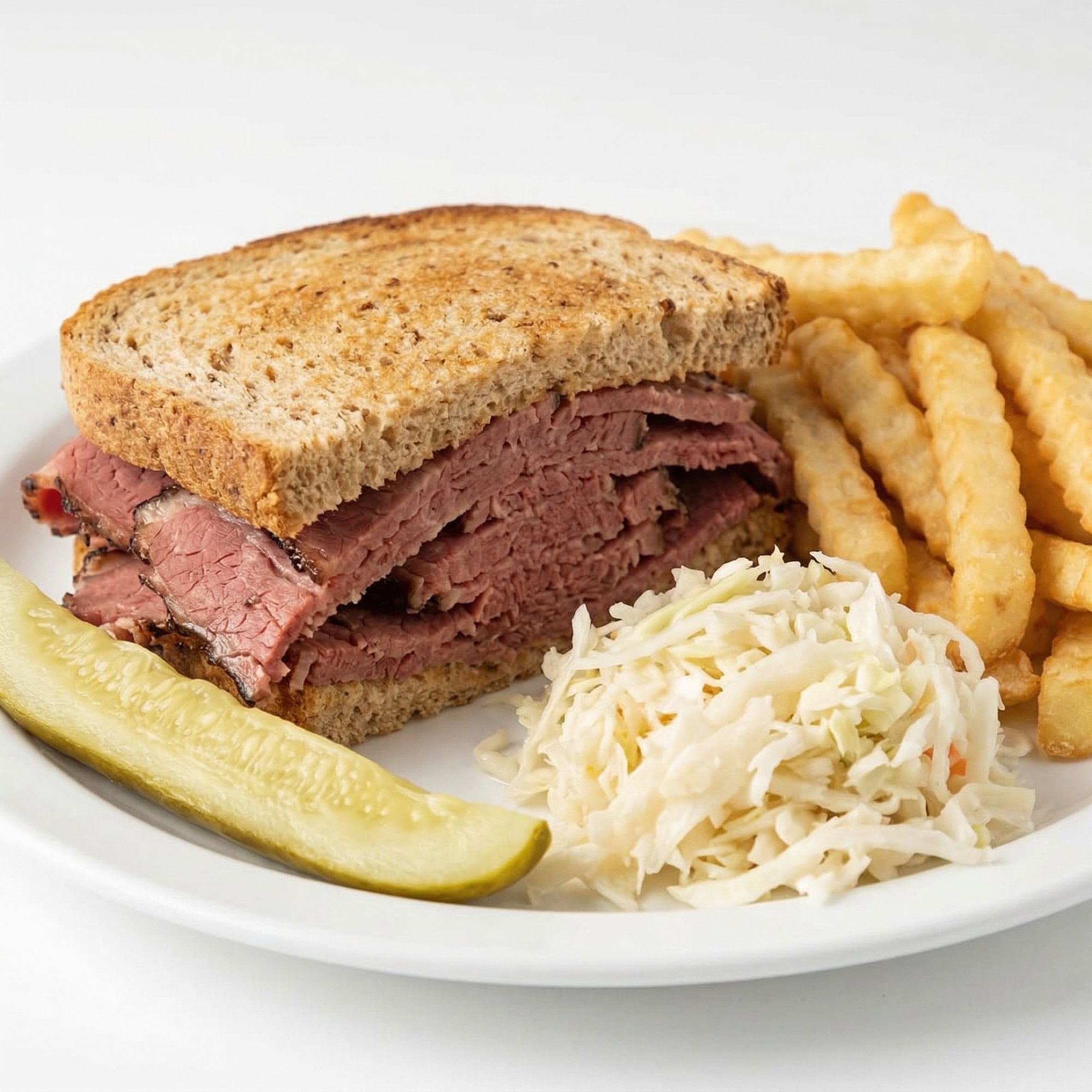 Hot Pastrami & Corned Beef Combo Sandwich