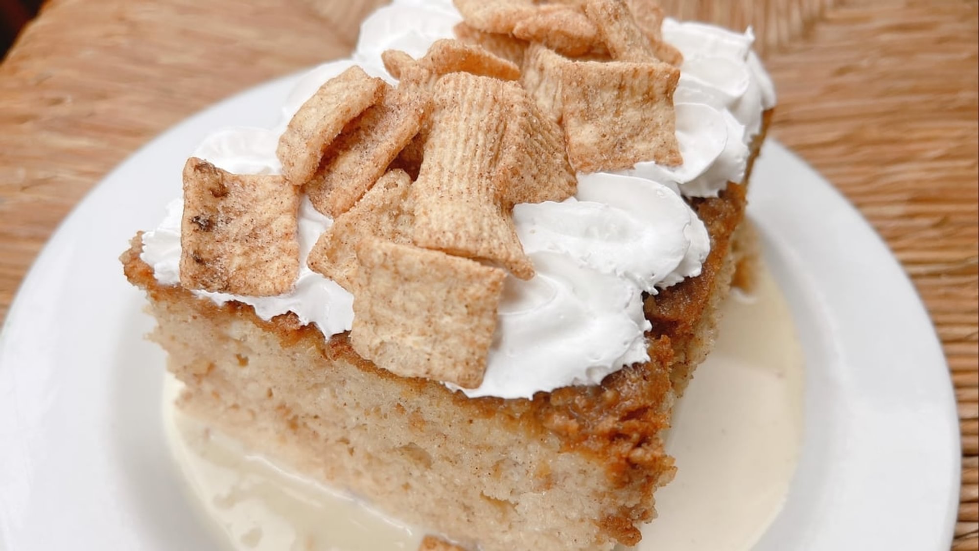 Cinnamon Toast Tres Leches Cake