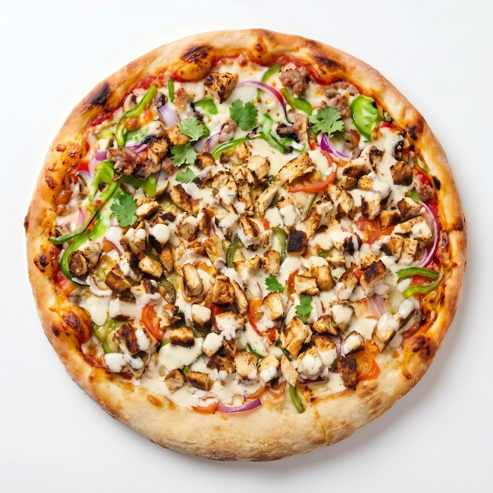 Blackened Chicken Pizza
