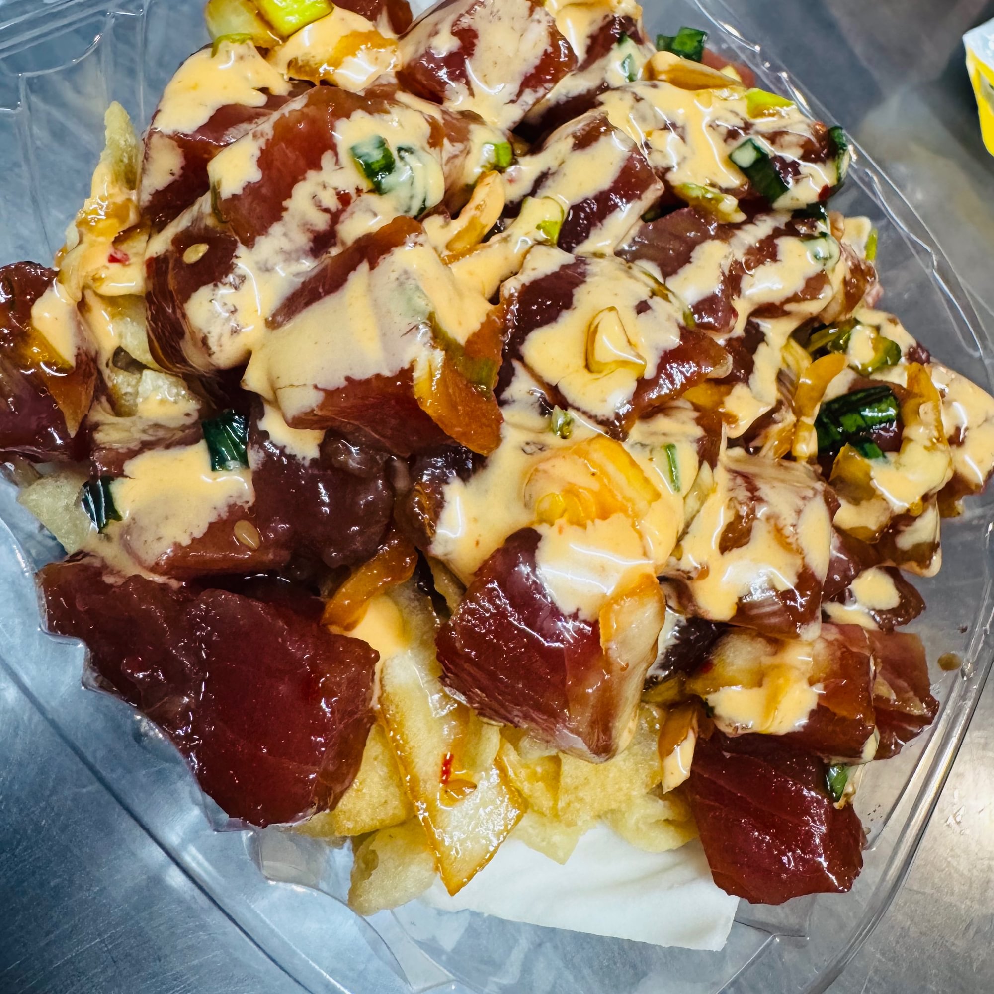 Poke Nachos