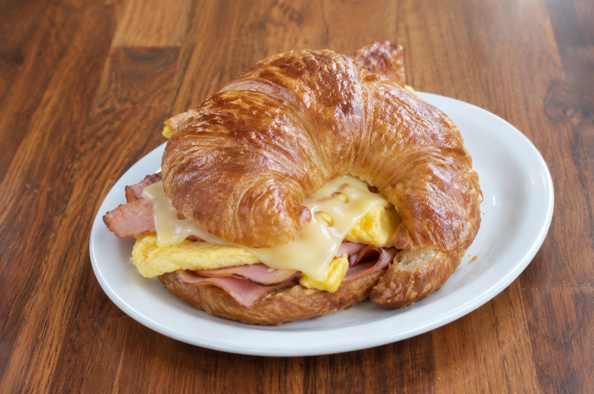 Ham, Eggs & Swiss Sandwich