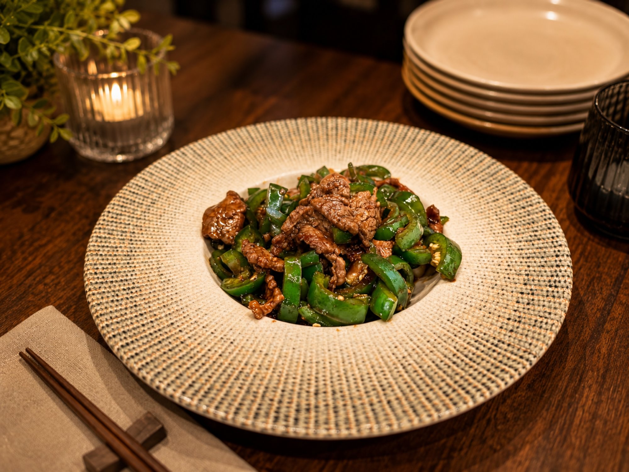 Beef with Jalapeno / 辣椒牛