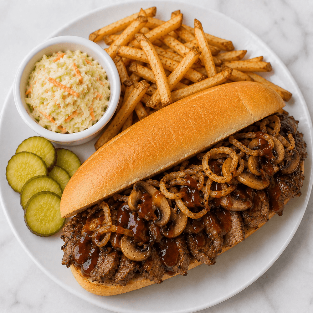 Cowboy Steak Sandwich