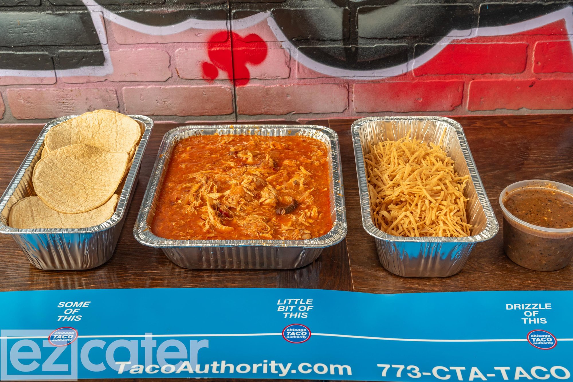 Chicken Tinga Taco Bar