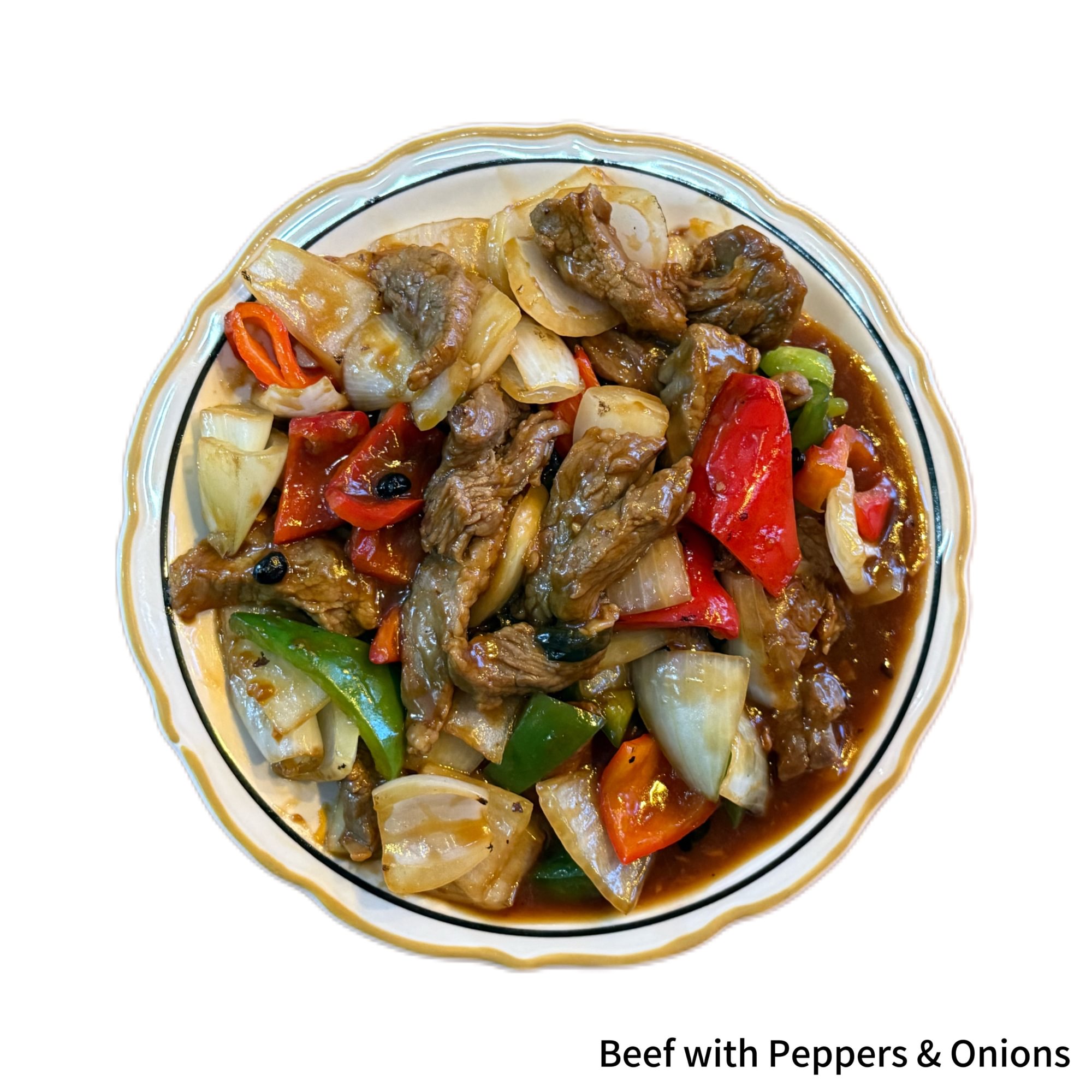Beef with Peppers & Onions