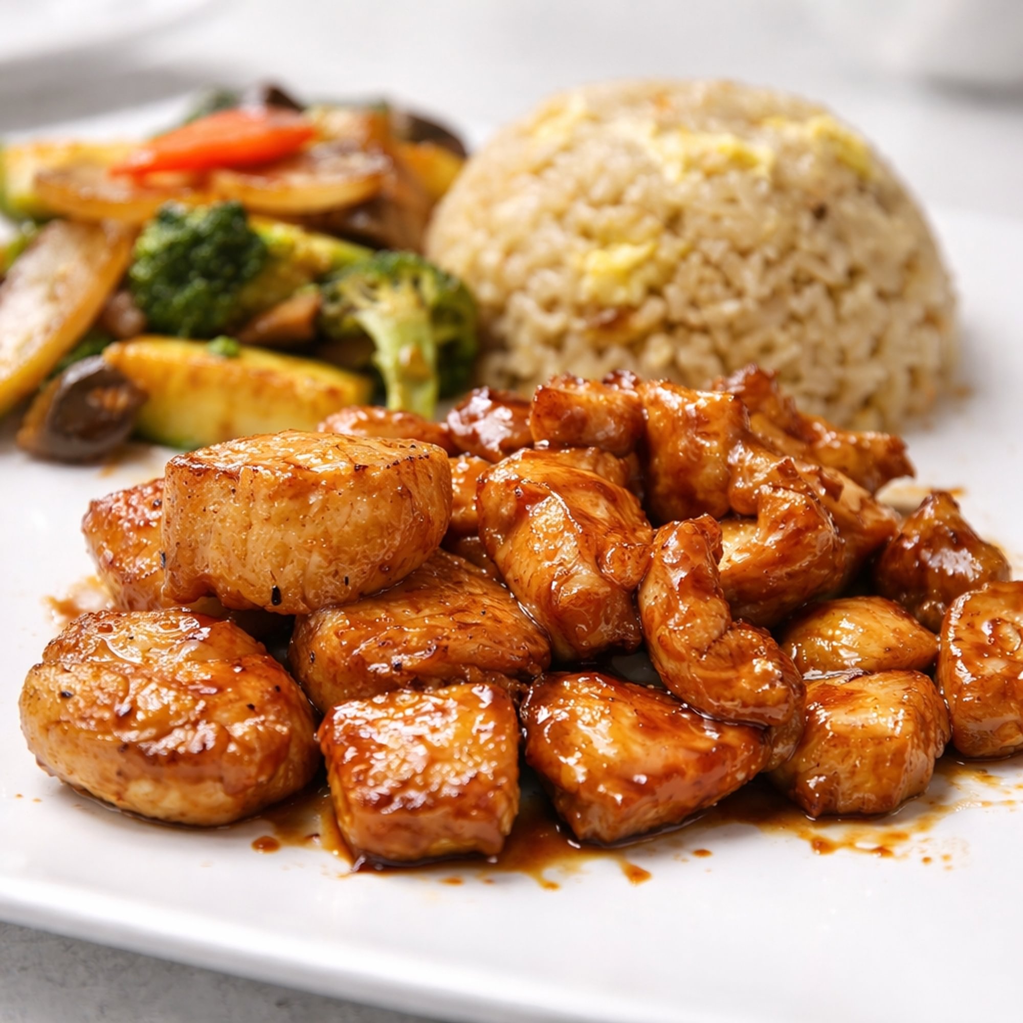 Hibachi Chicken & Scallop