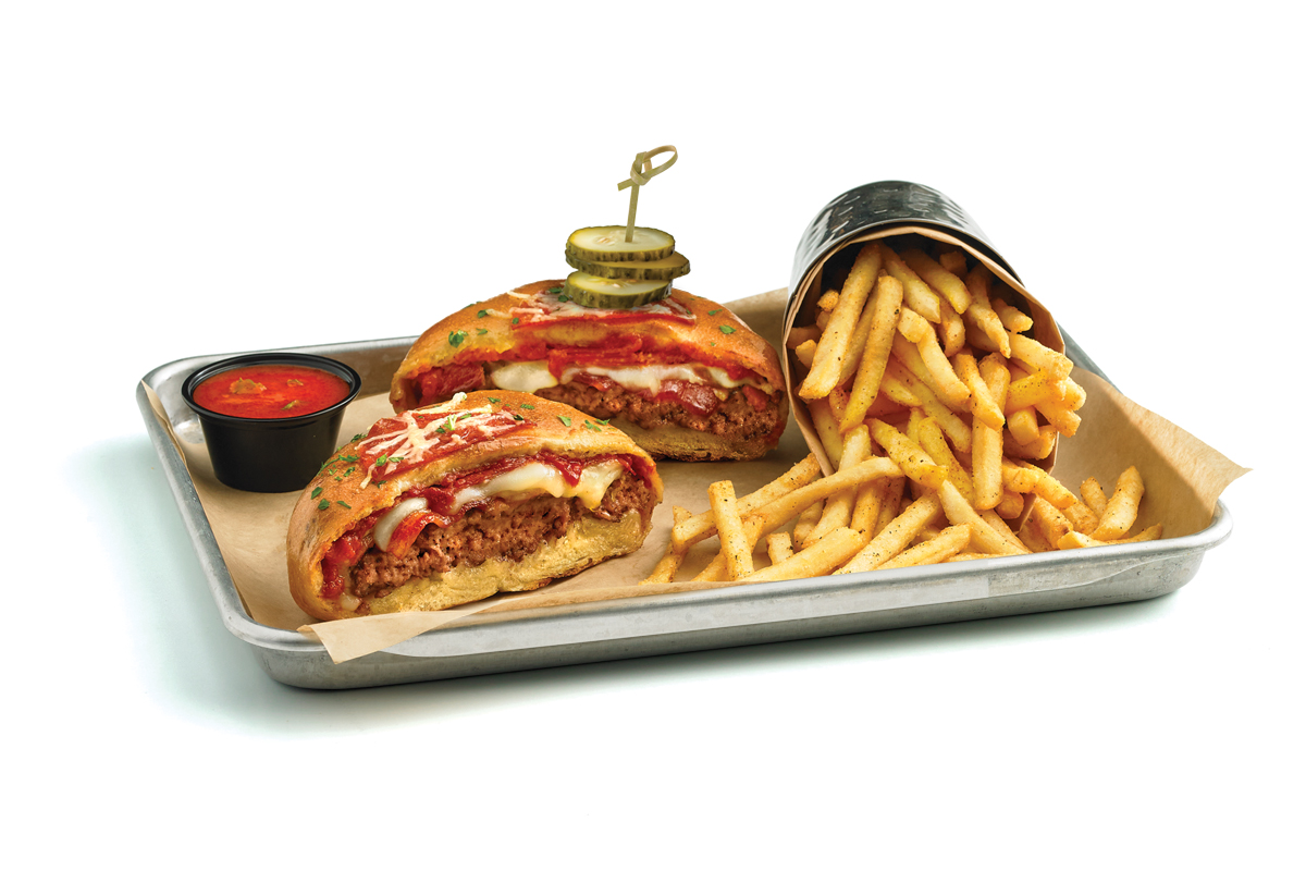 Our Signature Pizzaburger*