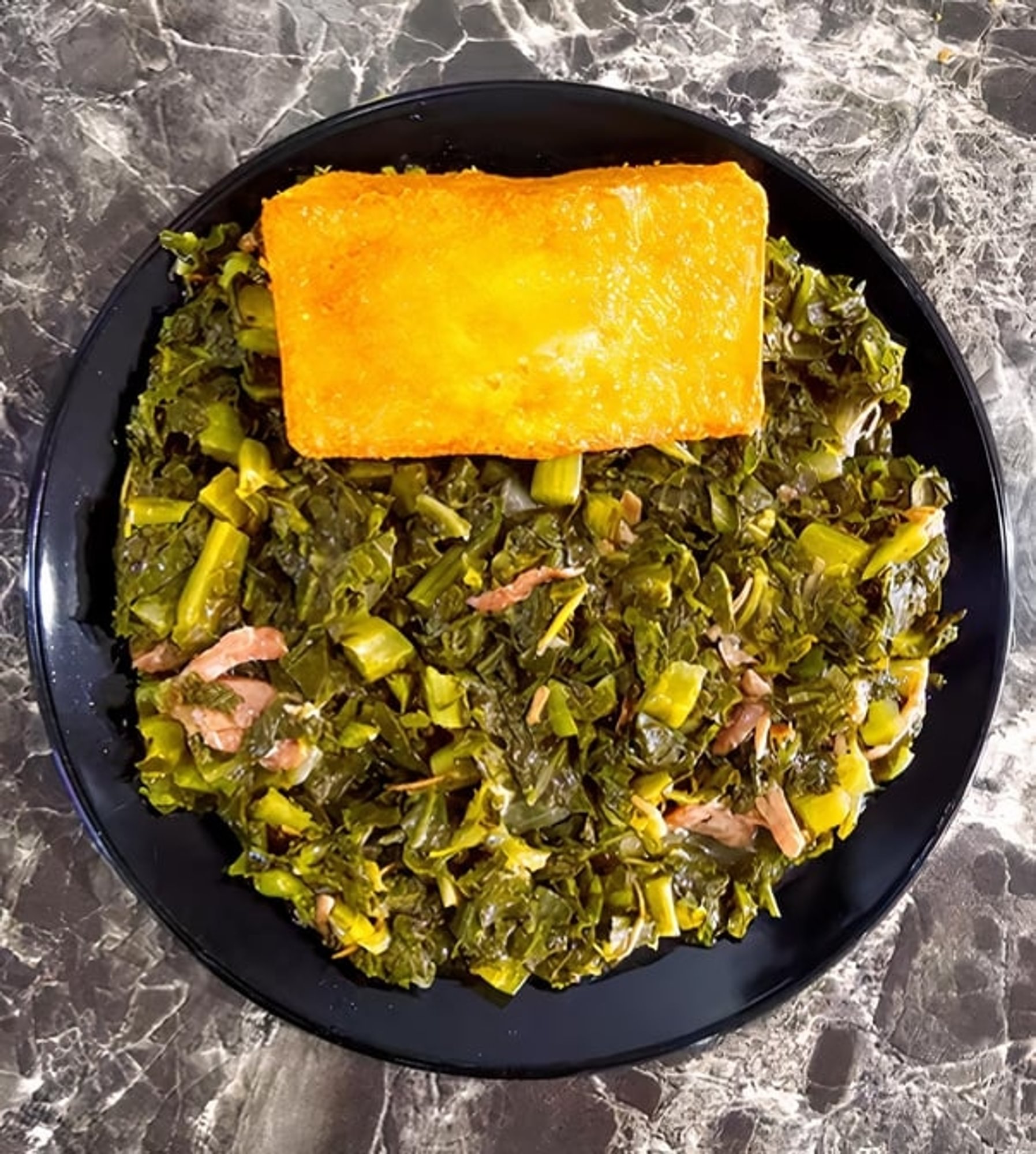 Collard Greens and Cornbread