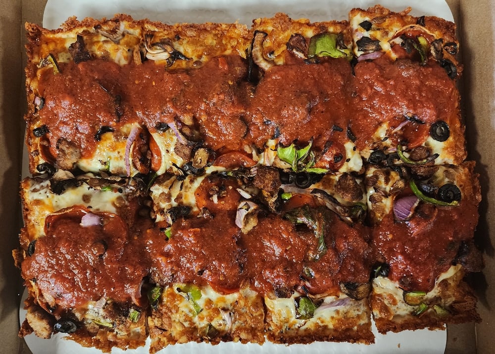 Small Jay's Supreme Detroit-Style Pizza