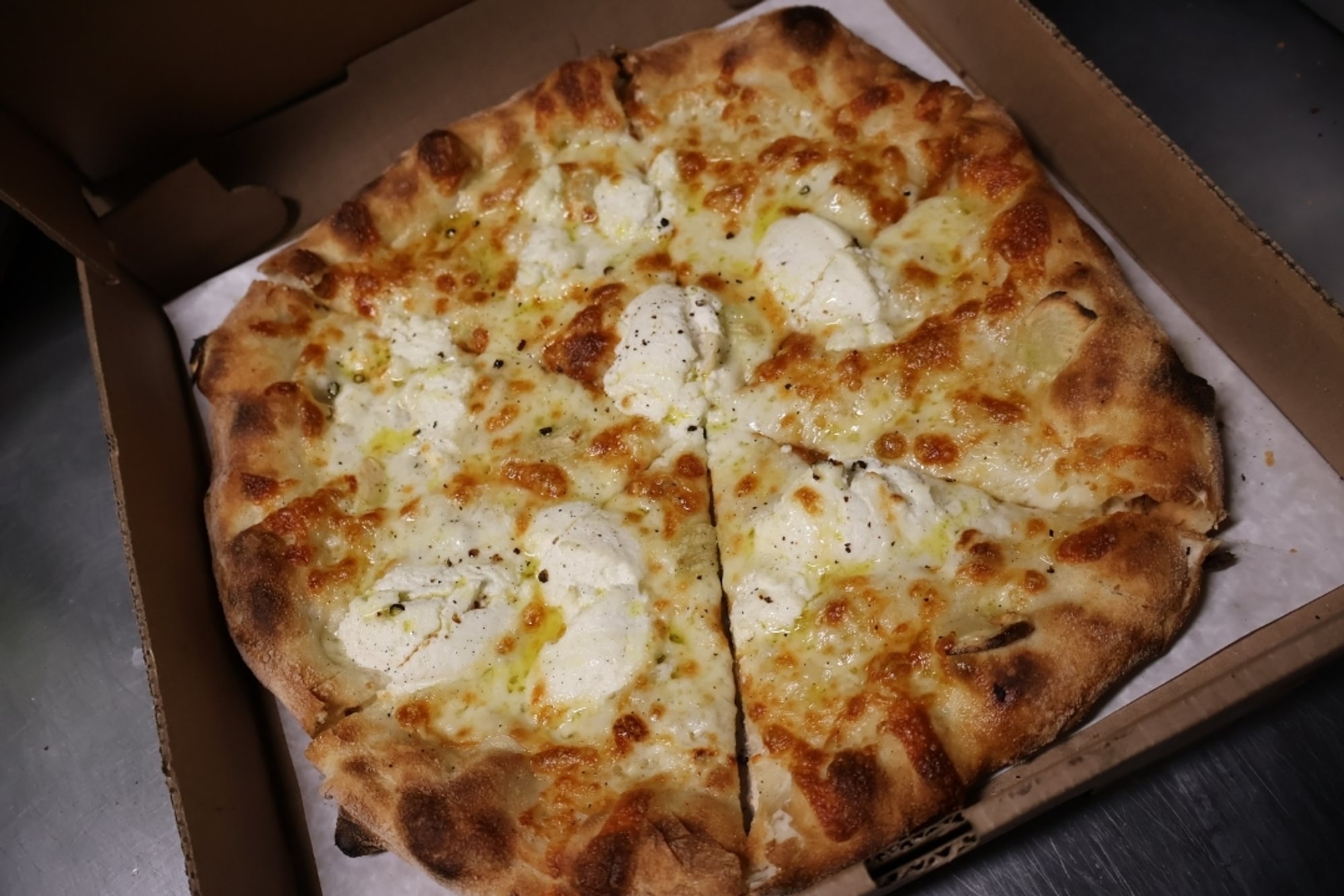 Large Round White