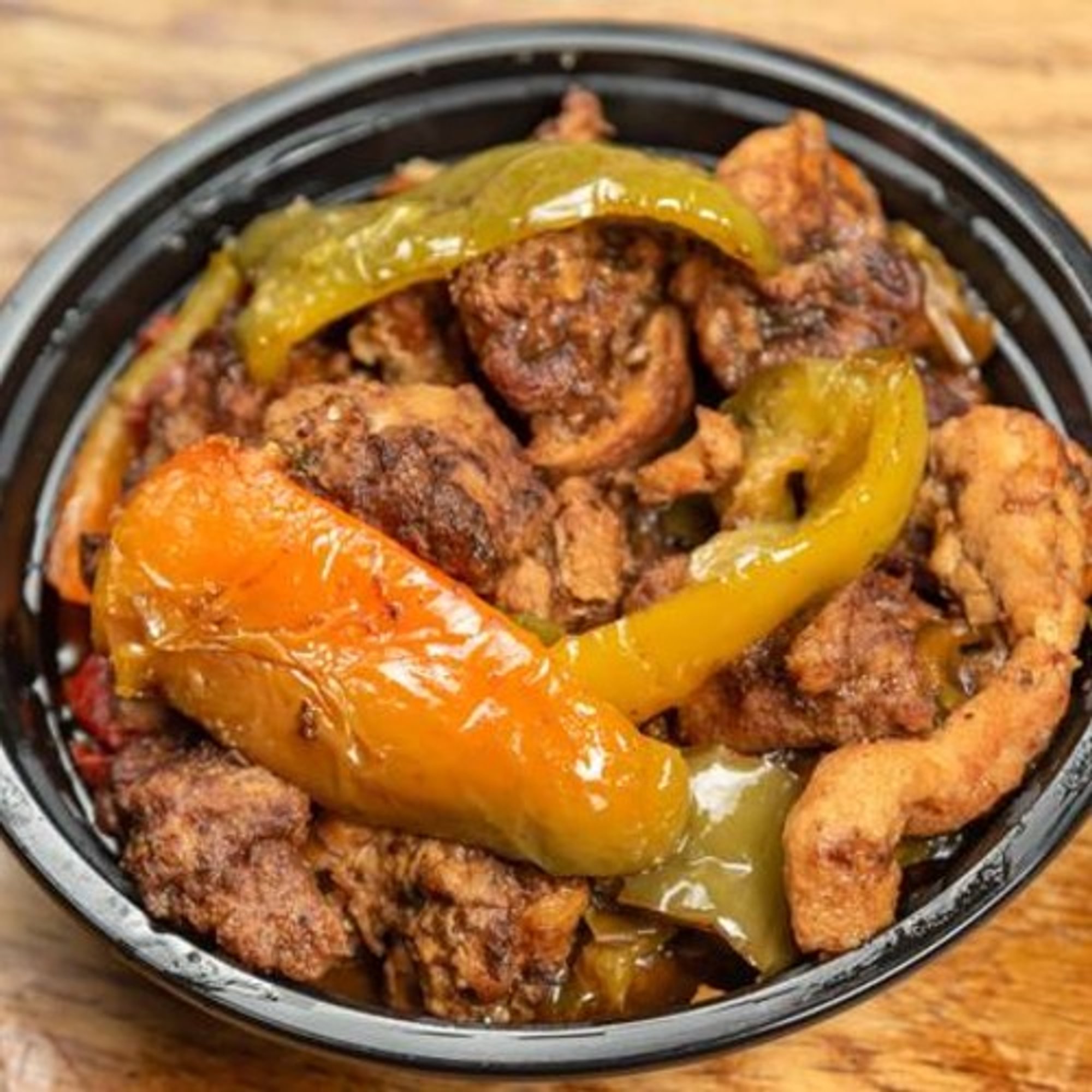Chicken & Peppers w/ Balsamic