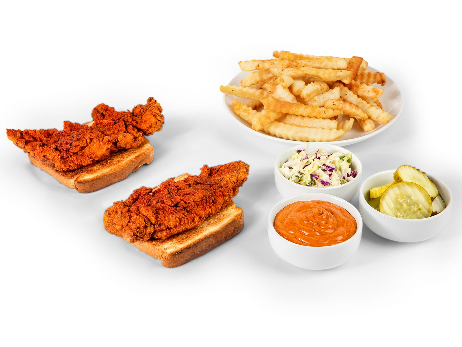 Tender Slaw / W Fries
