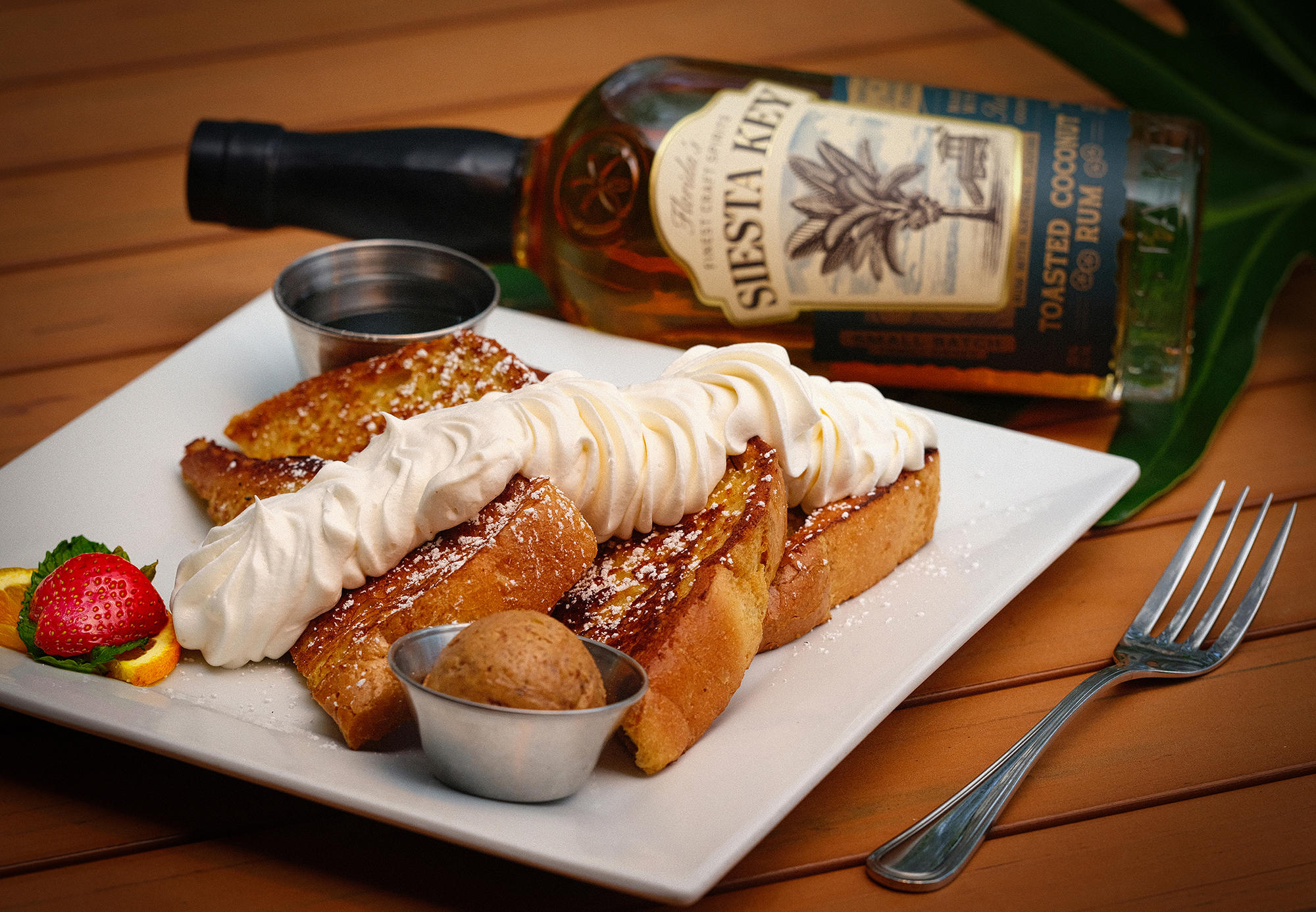 COCONUT RUM FRENCH TOAST