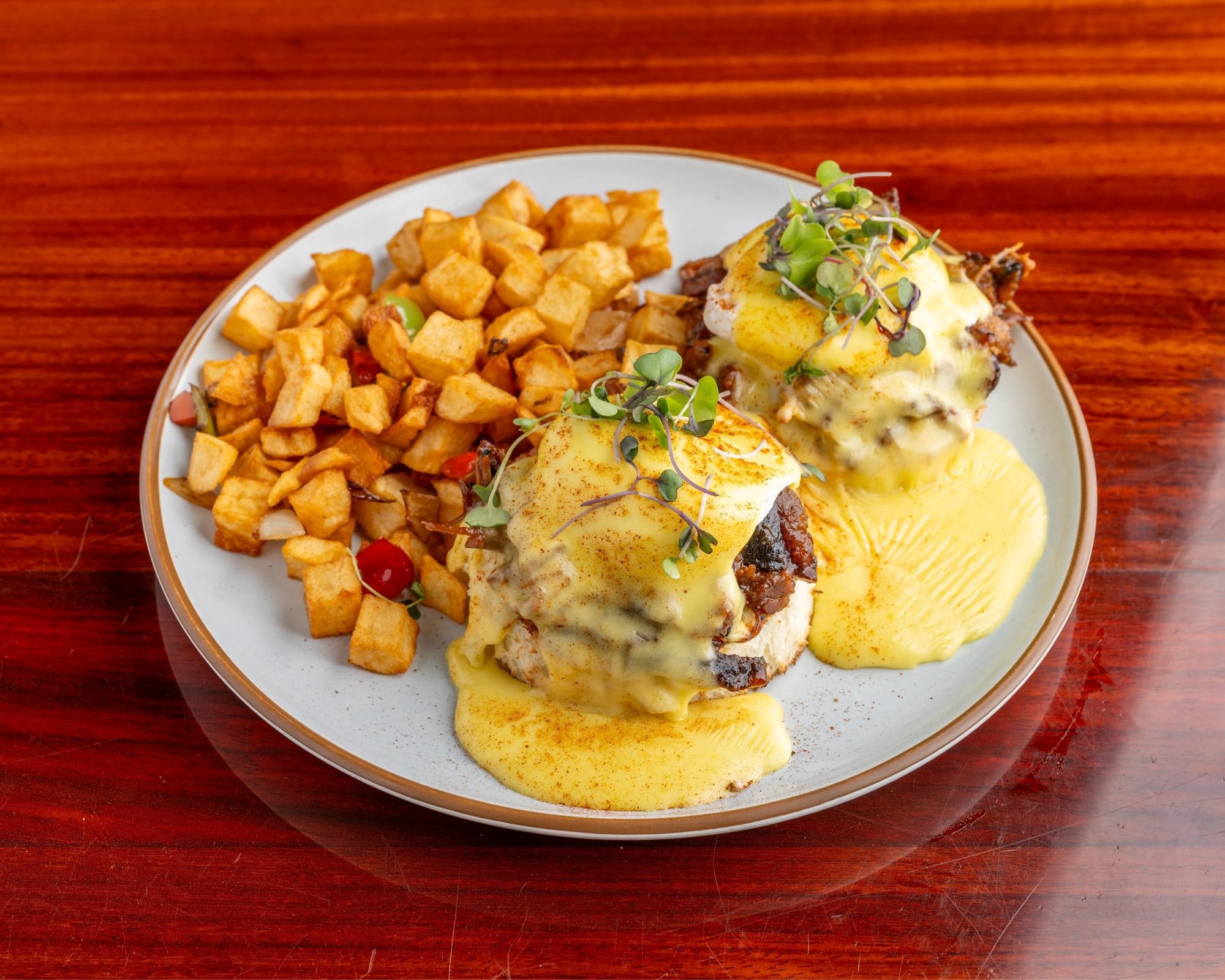 Smoked Brisket Benedict
