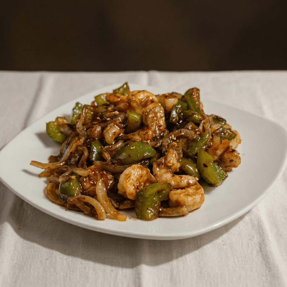 Fresh Jumbo Shrimp Hot & Spicy Style