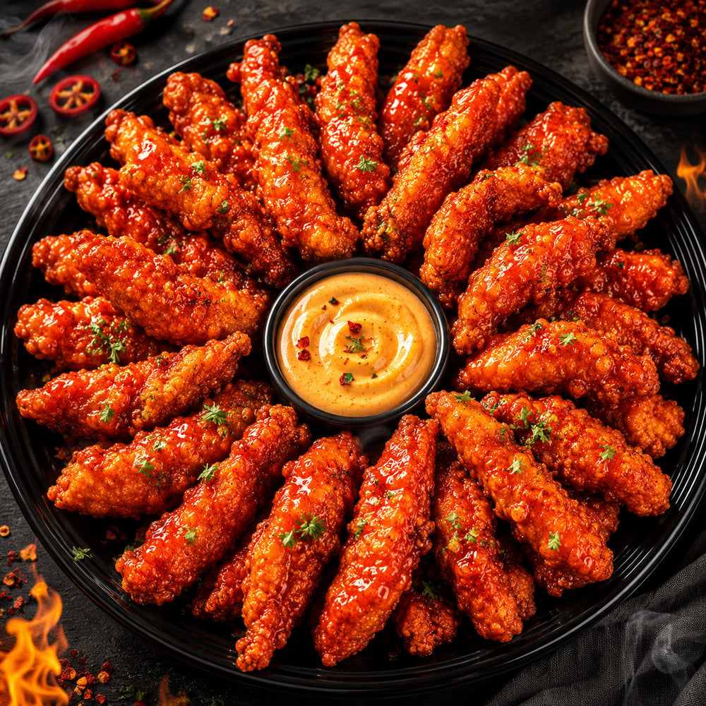 Fire Poppers Platter