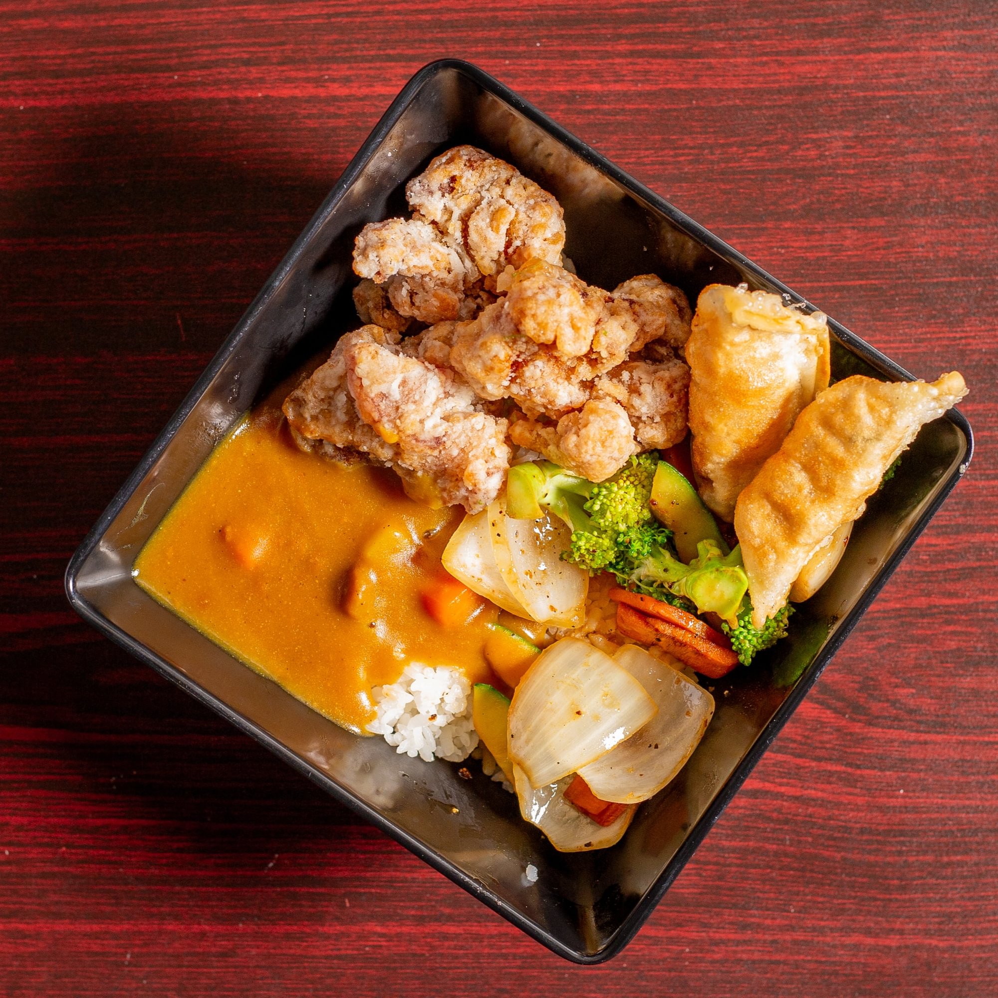 Lunch Chicken Karaage Curry