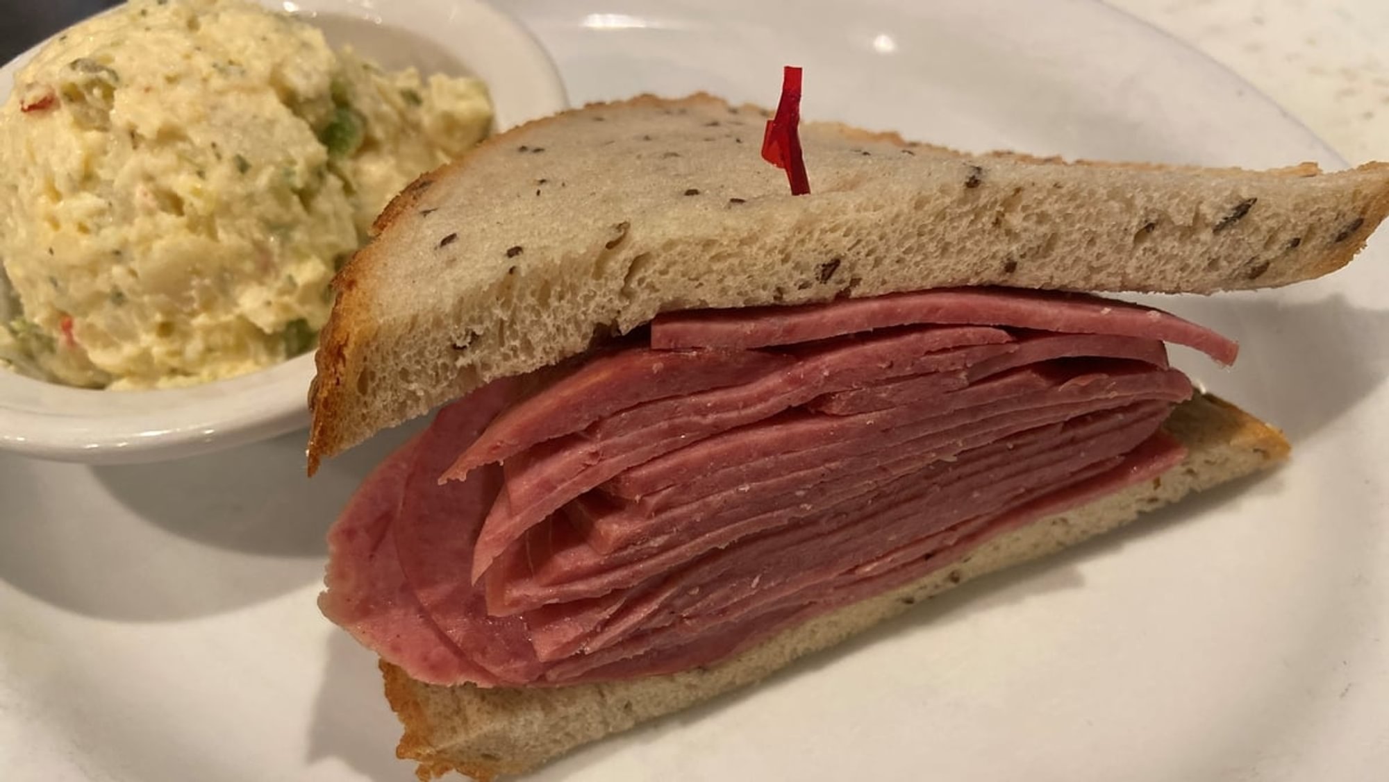 Kosher Salami Sandwich