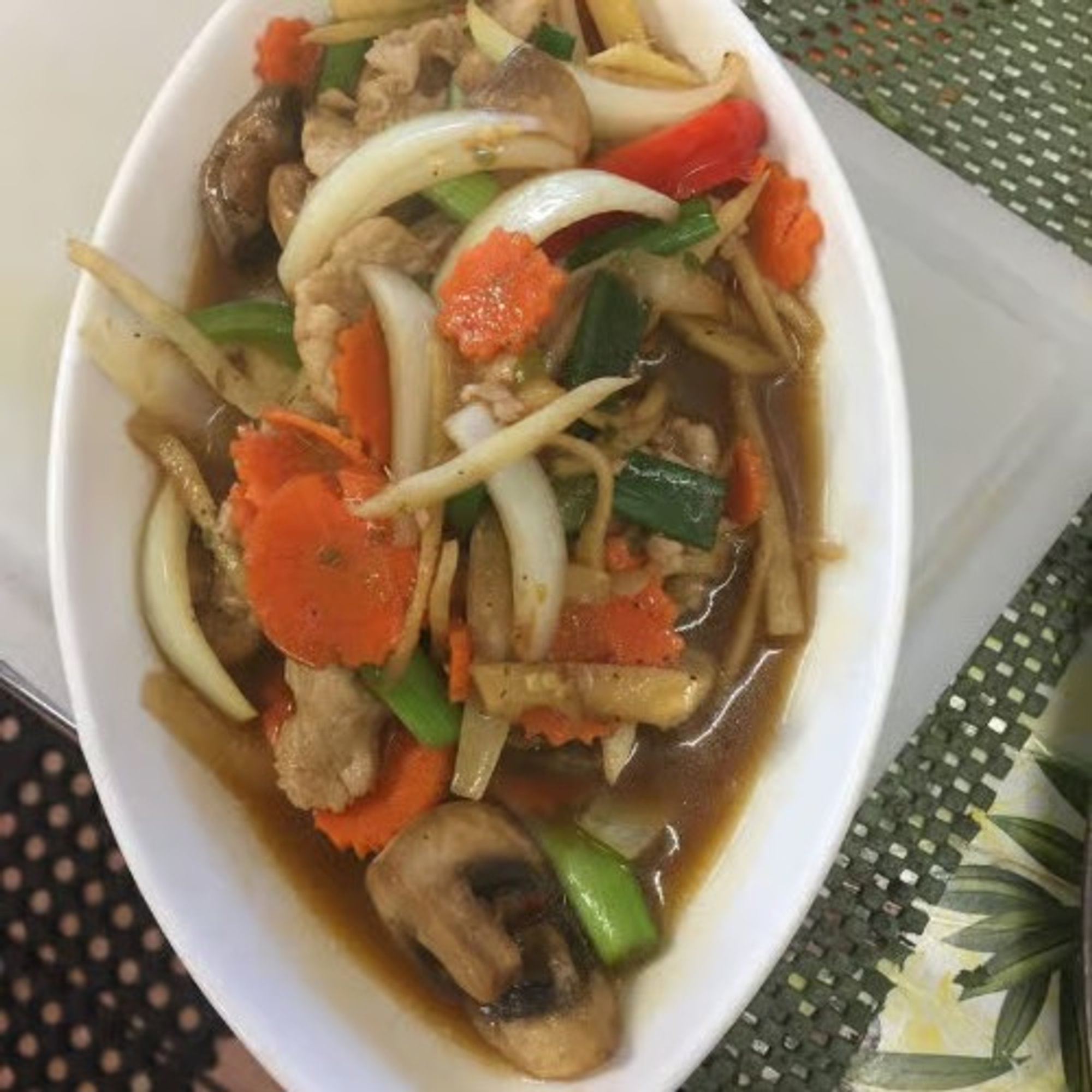 Thai Ginger Stir Fry