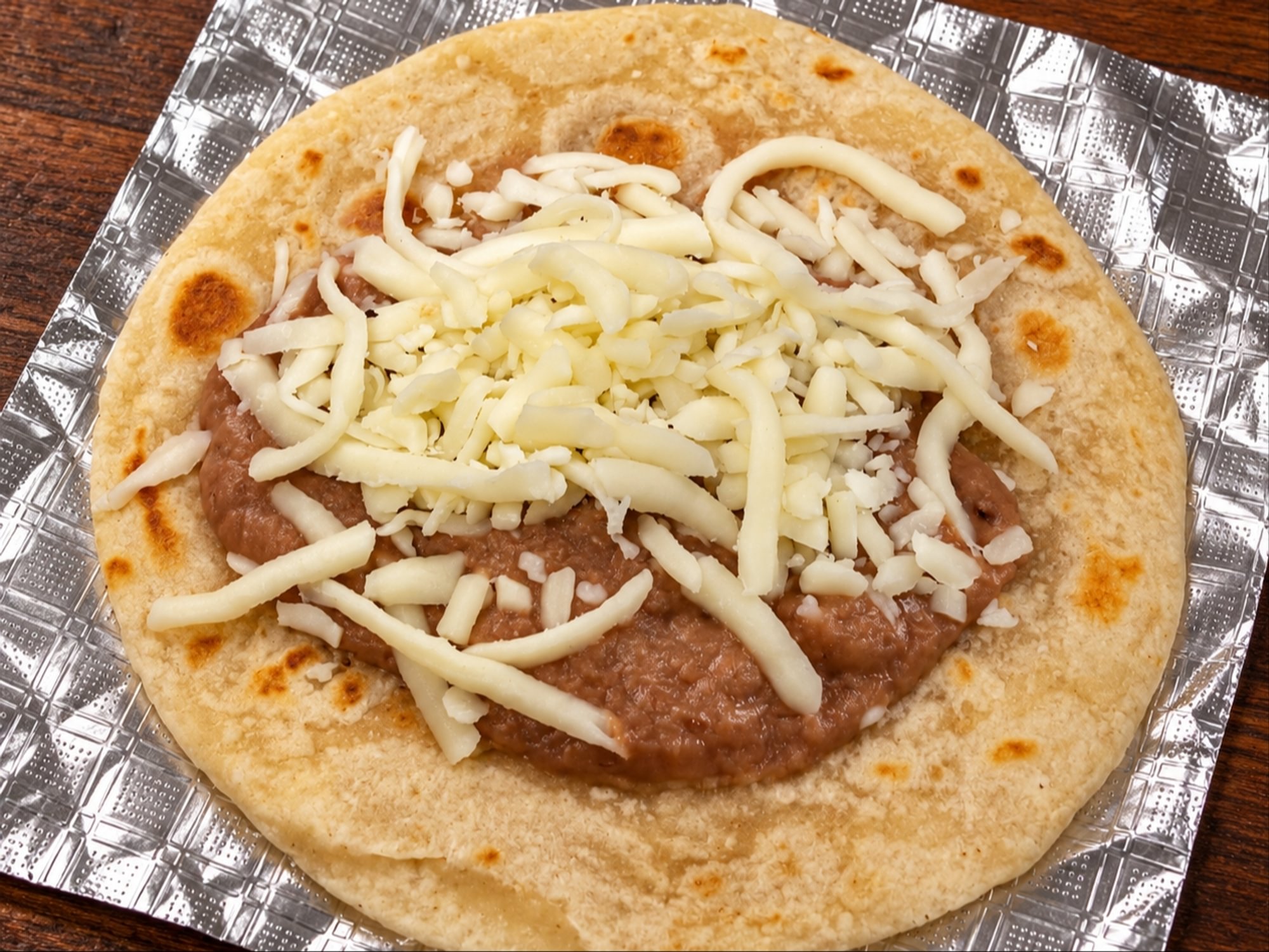 Kids Beans and Cheese Taco