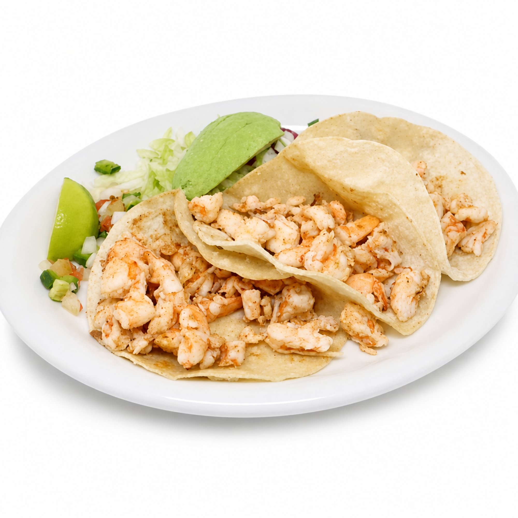 Tacos de Camaron (3) (shrimp)