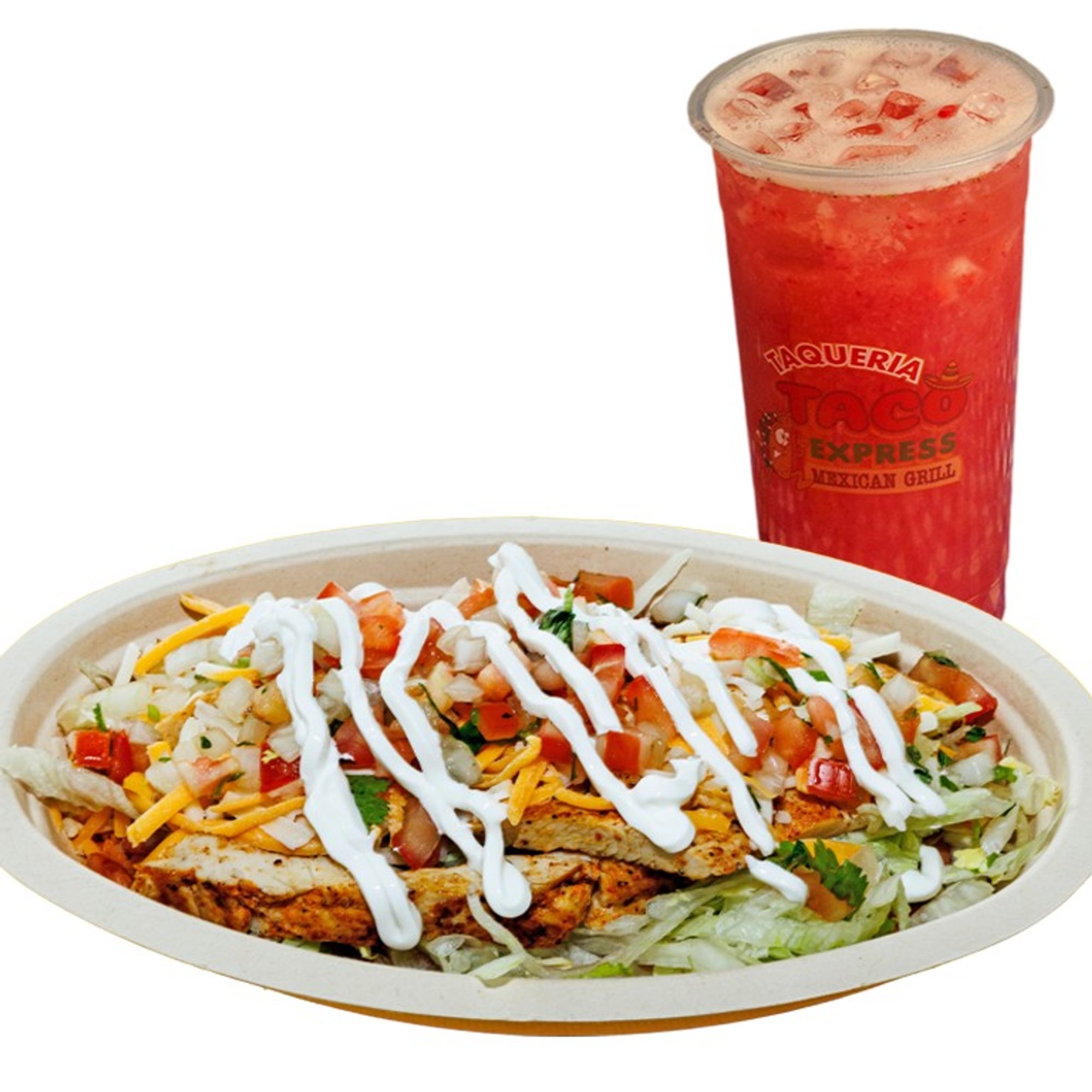 Burrito Bowl & Agua Fresca