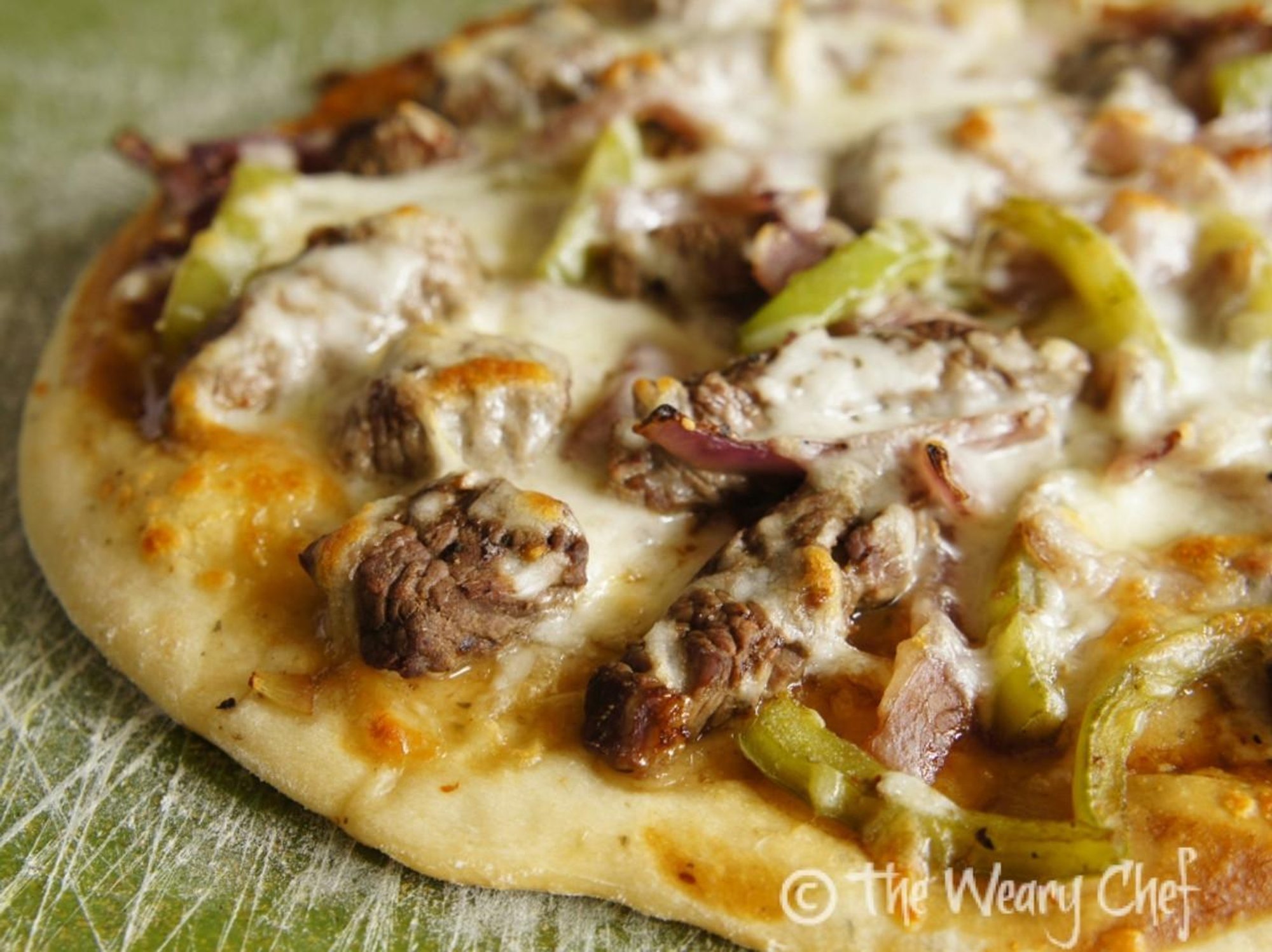 Philly Steak Pizza 10''
