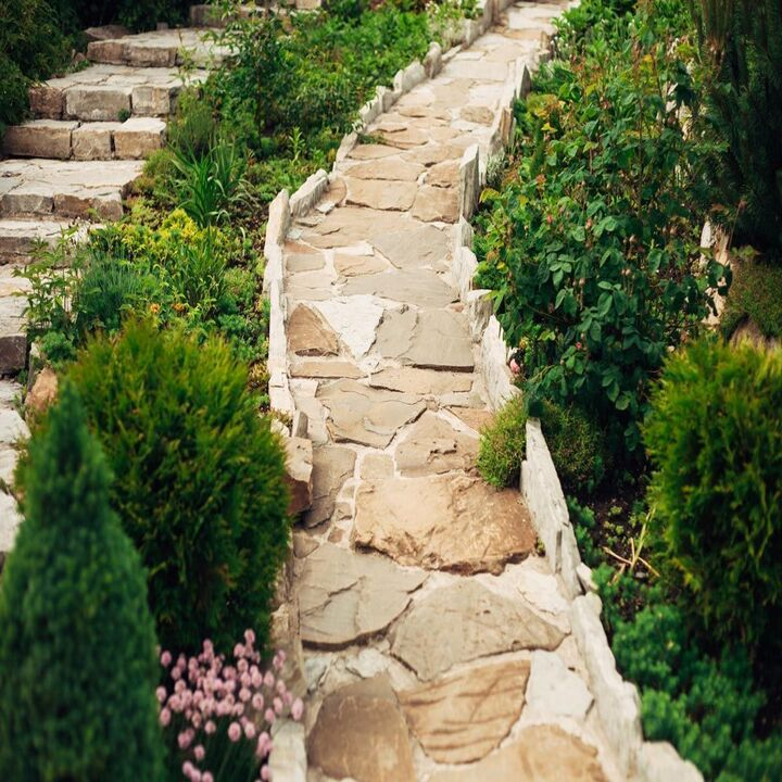 Sand and Stone Hardscapes Image