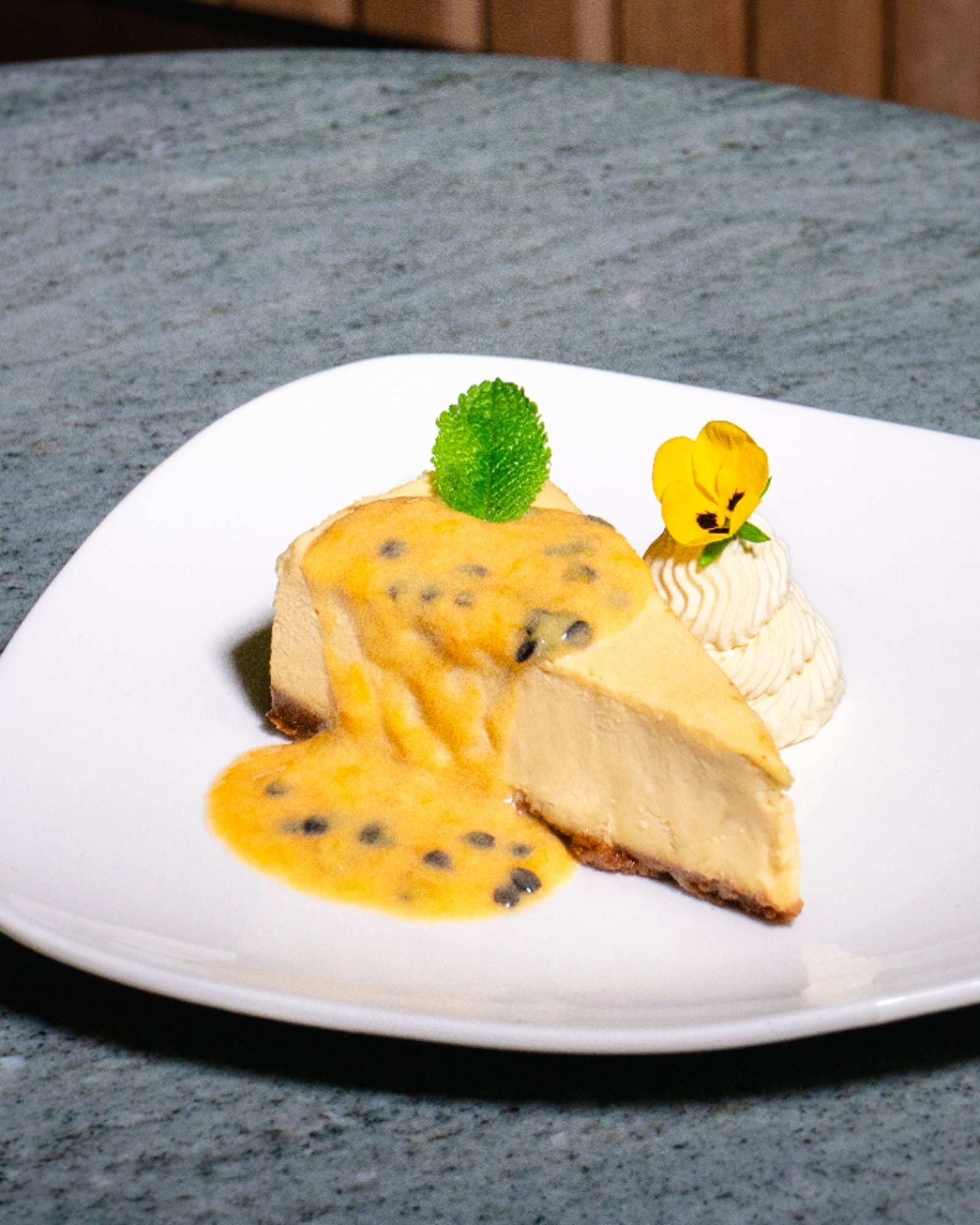 Chinola Cheesecake