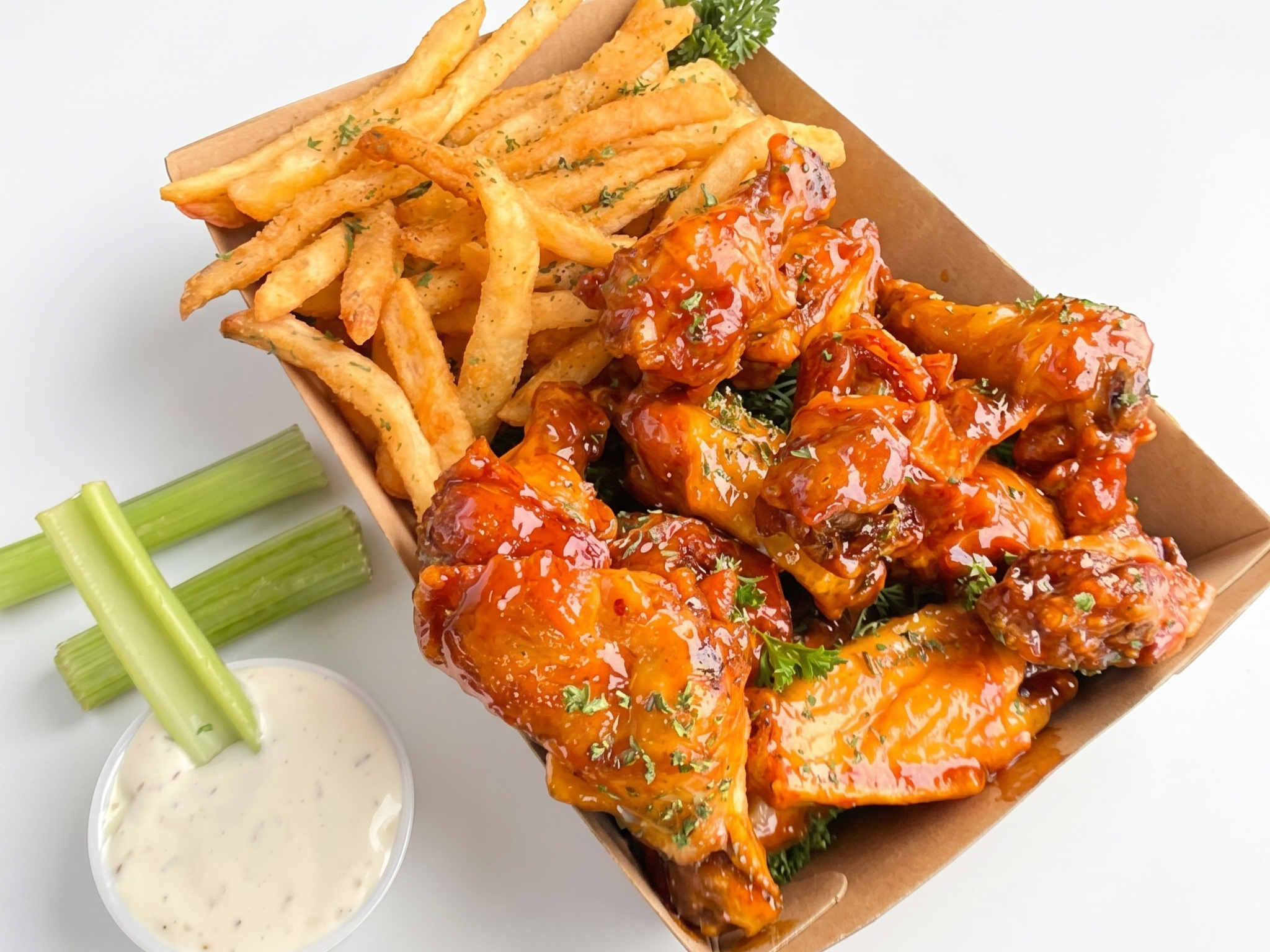12 Wings Meal Combo