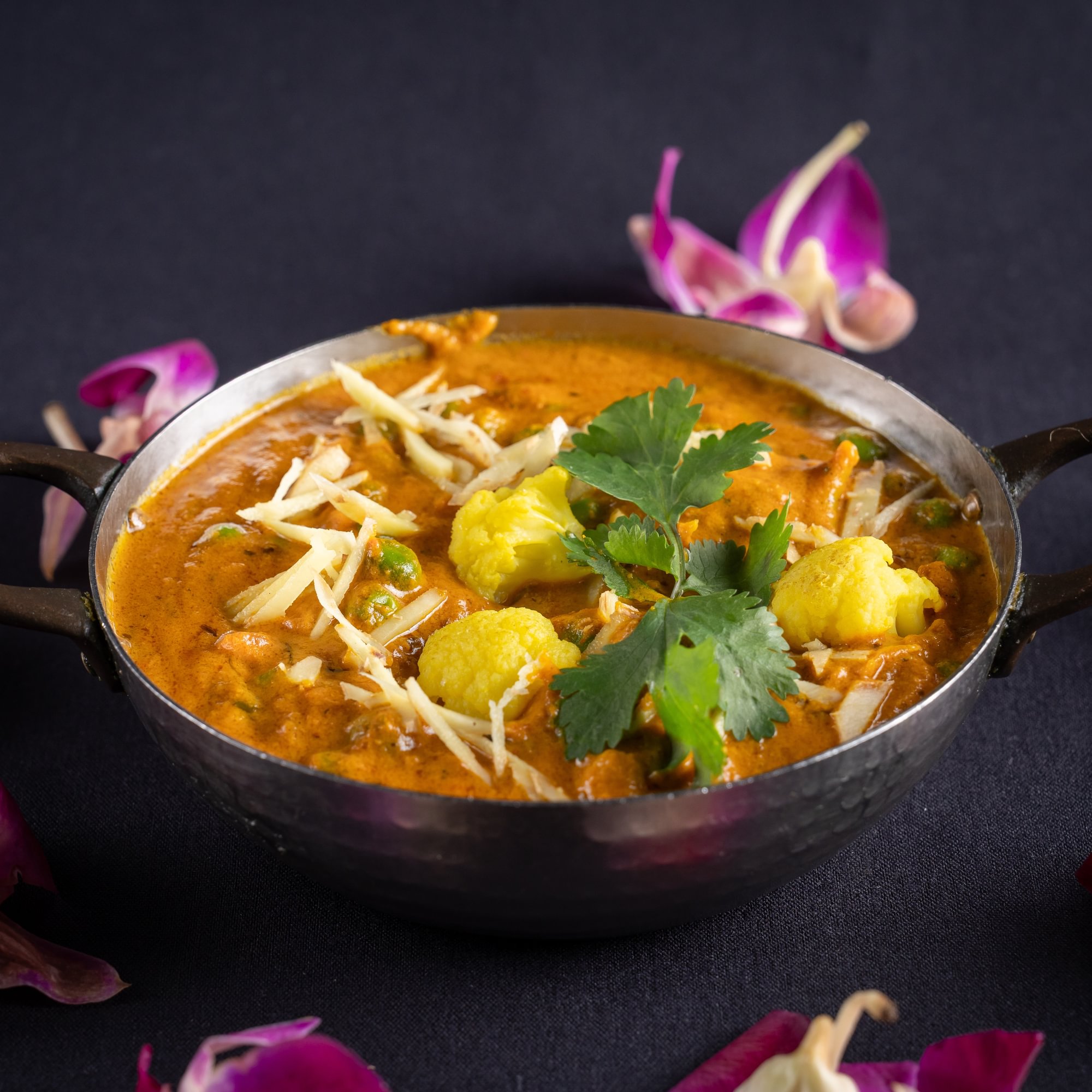 Gobi Mutter Curry