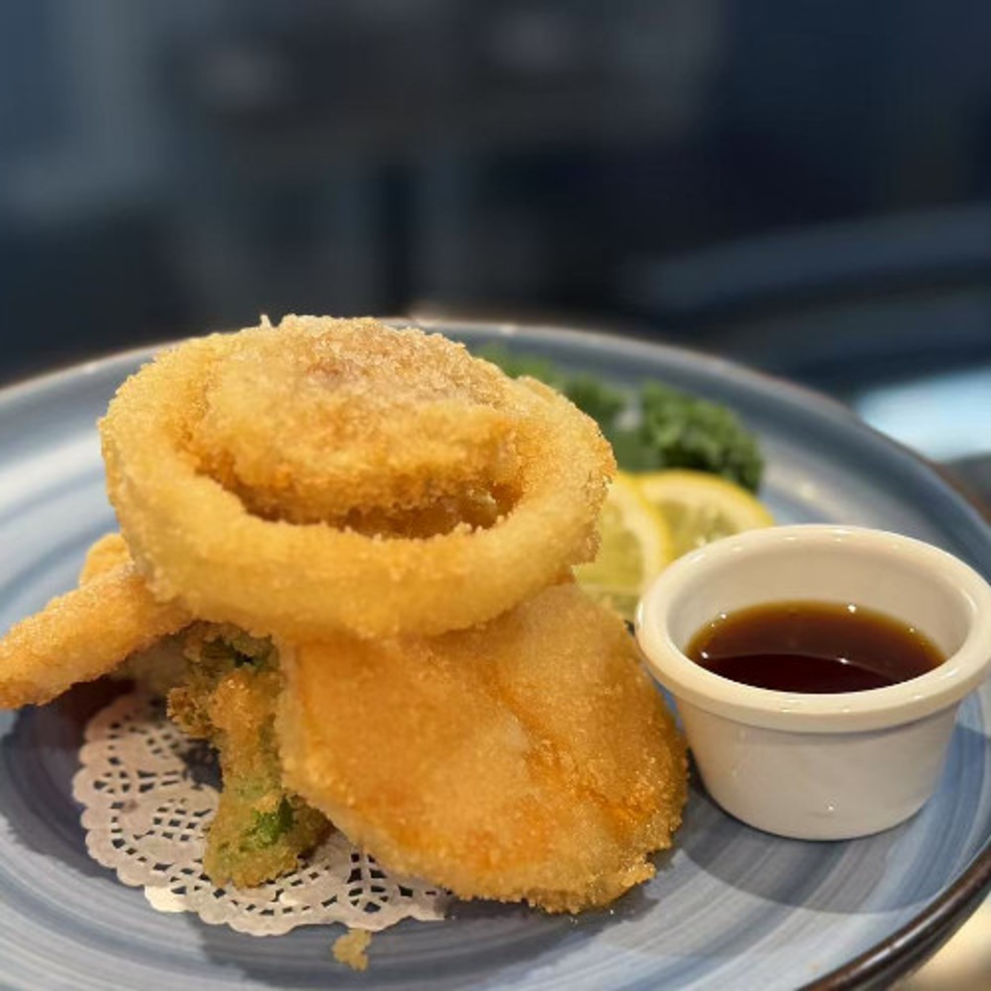 Vegetable Tempura Dinner