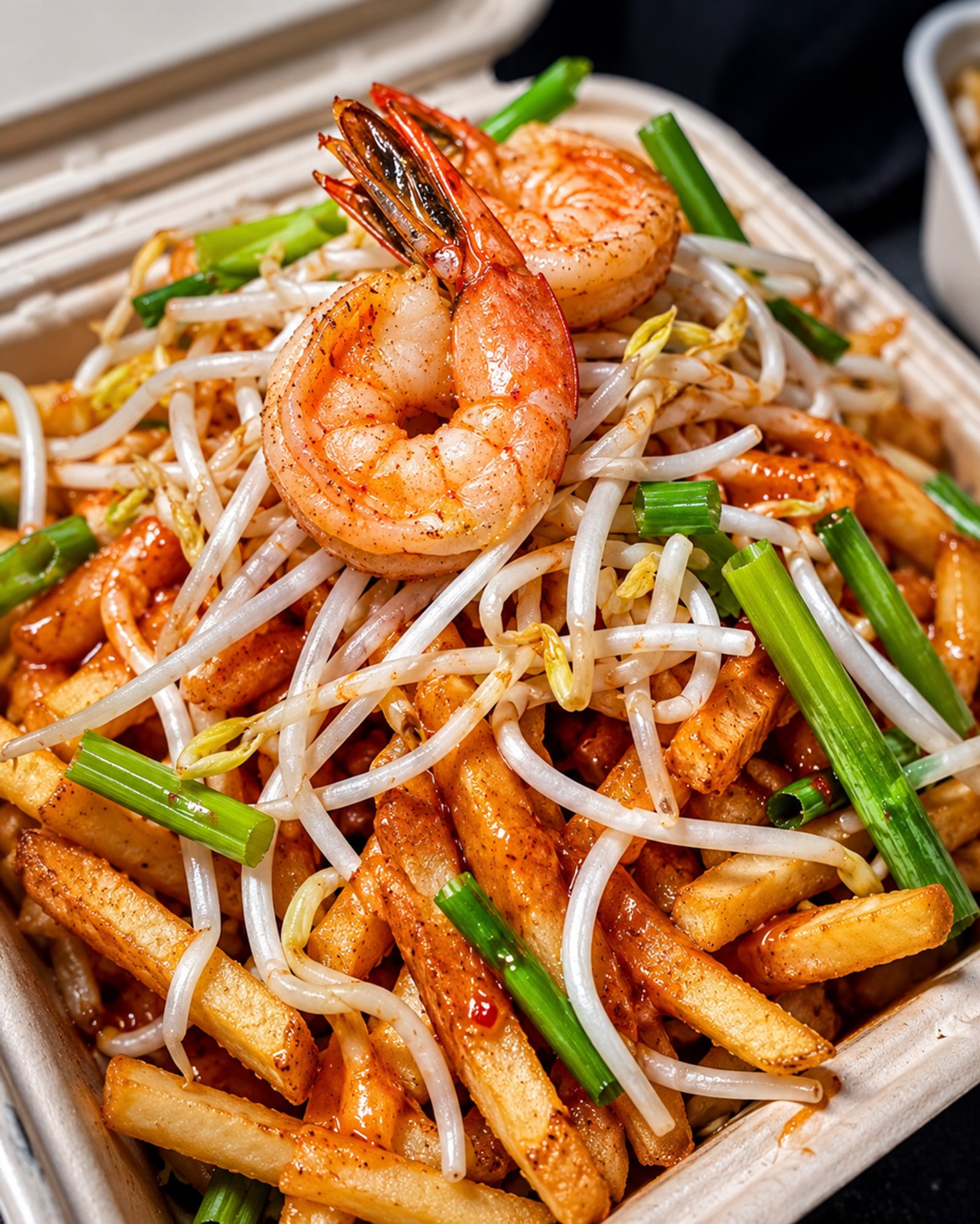 Shrimp Pad Thai Fries
