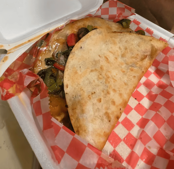 #25B Veggie Quesadilla