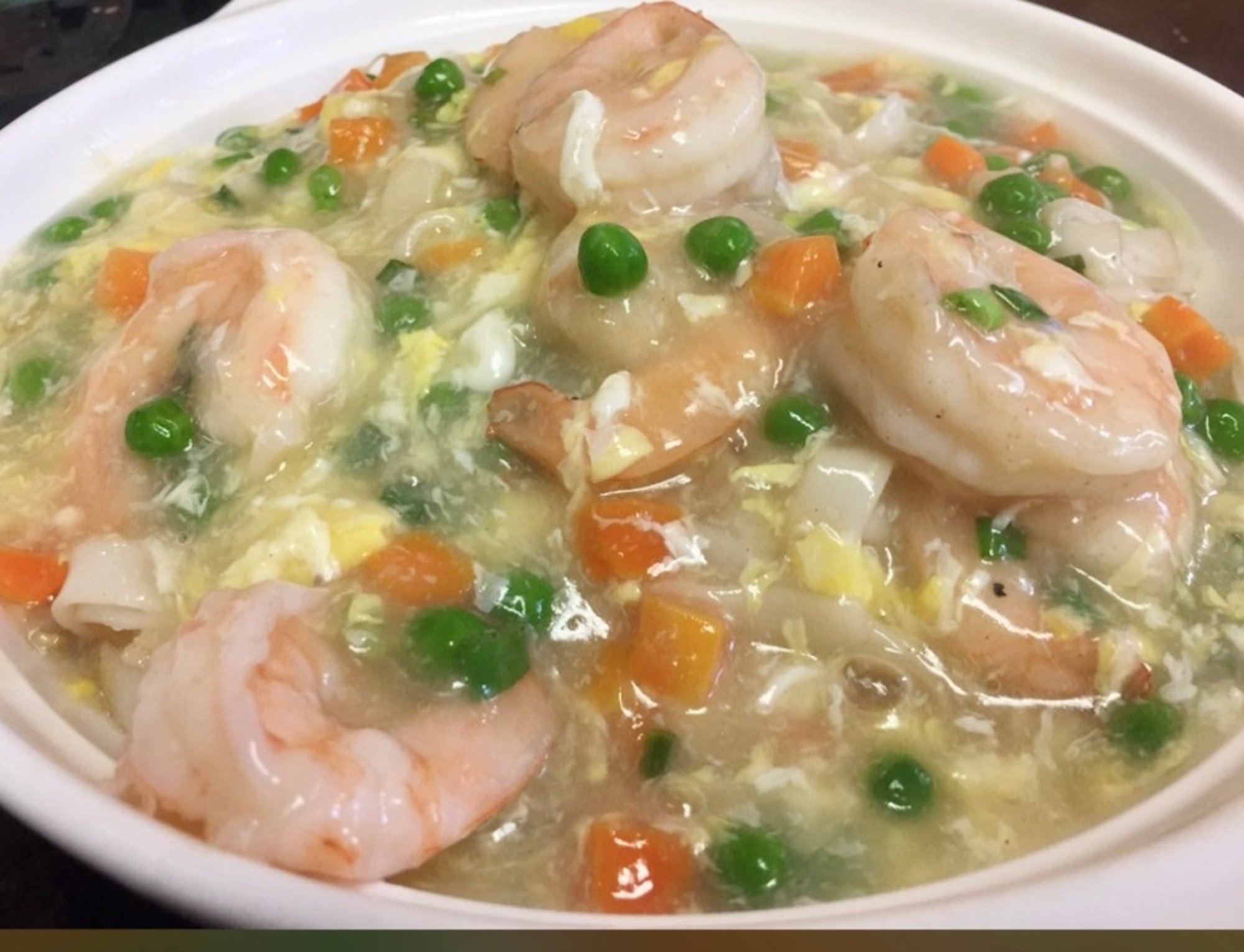 滑蛋虾河 139.Shrimp with Soft Egg Chow Funn