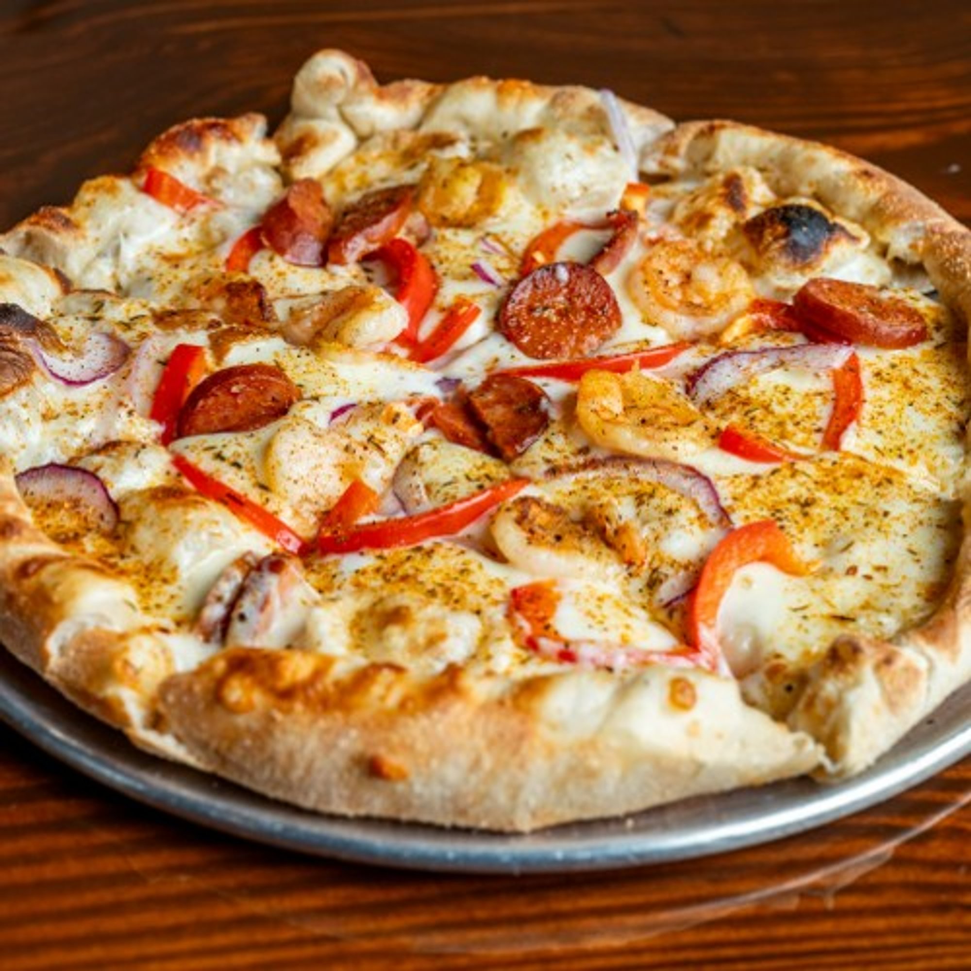 Cajun Shrimp Pizza