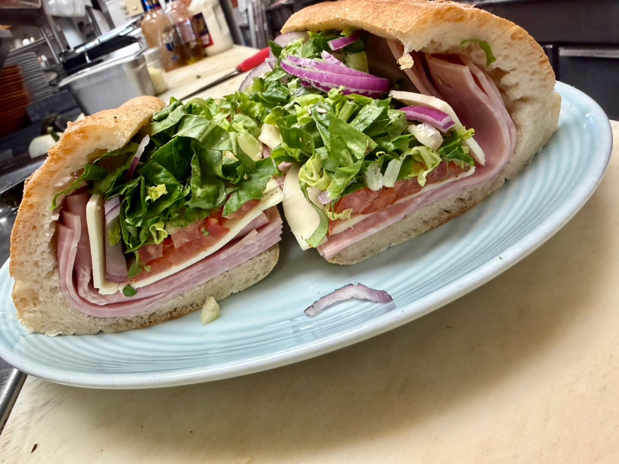 Ham and Cheese Hero